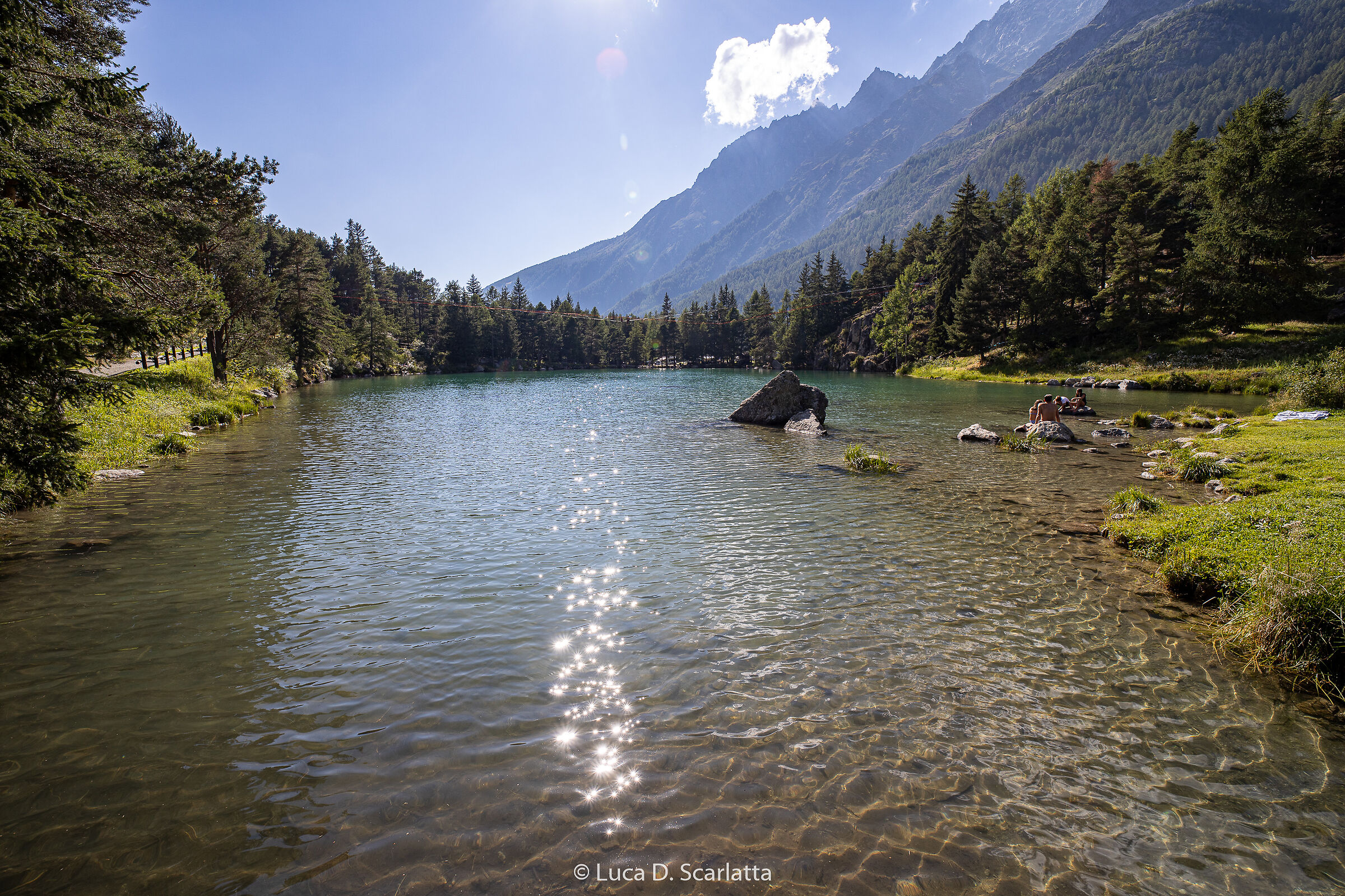 Le lac Léxert... ma li vedete i funamboli?!