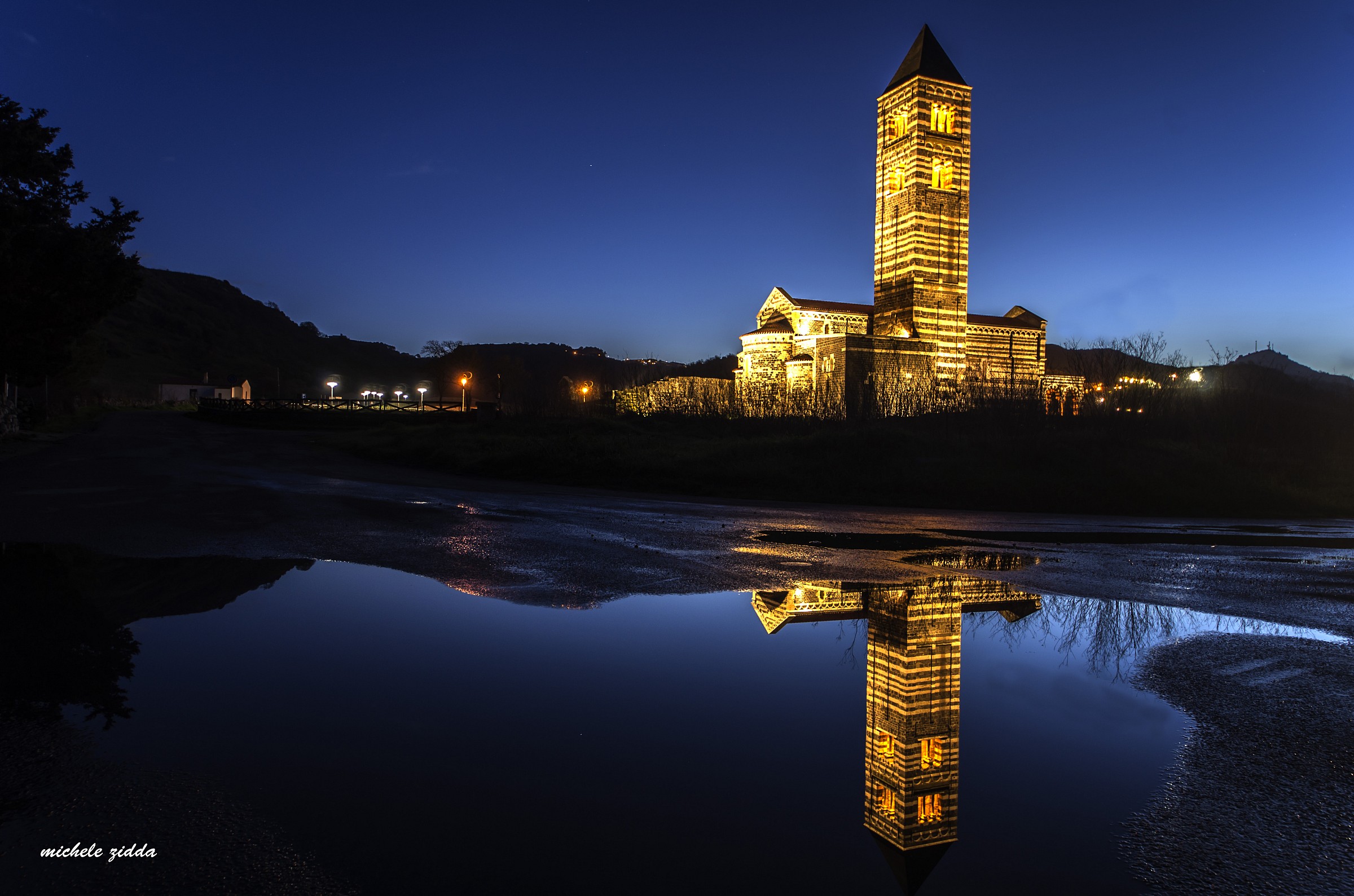 The reflection of Saccargia