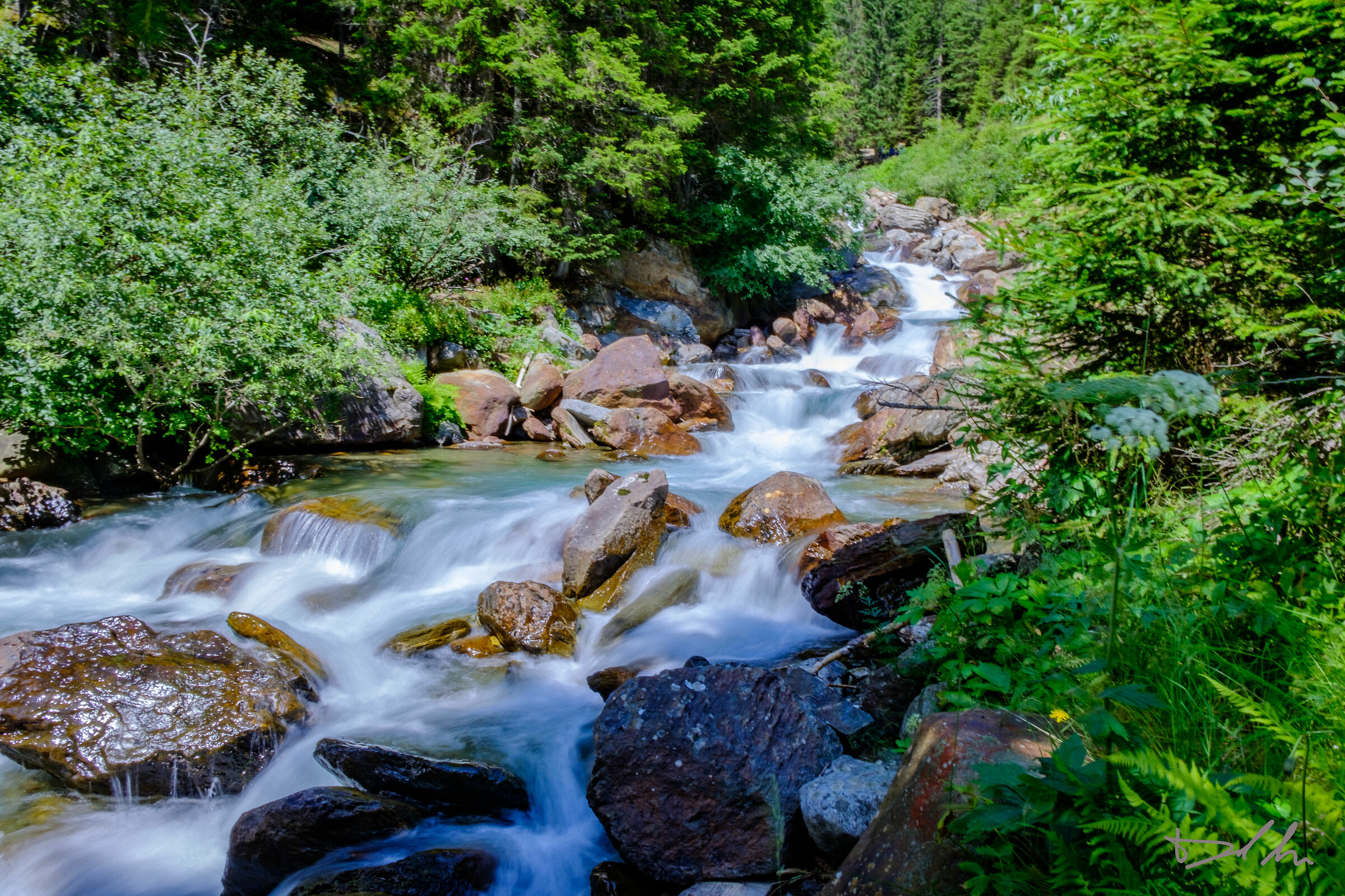 Val di Rabbi - Cascate Saent1