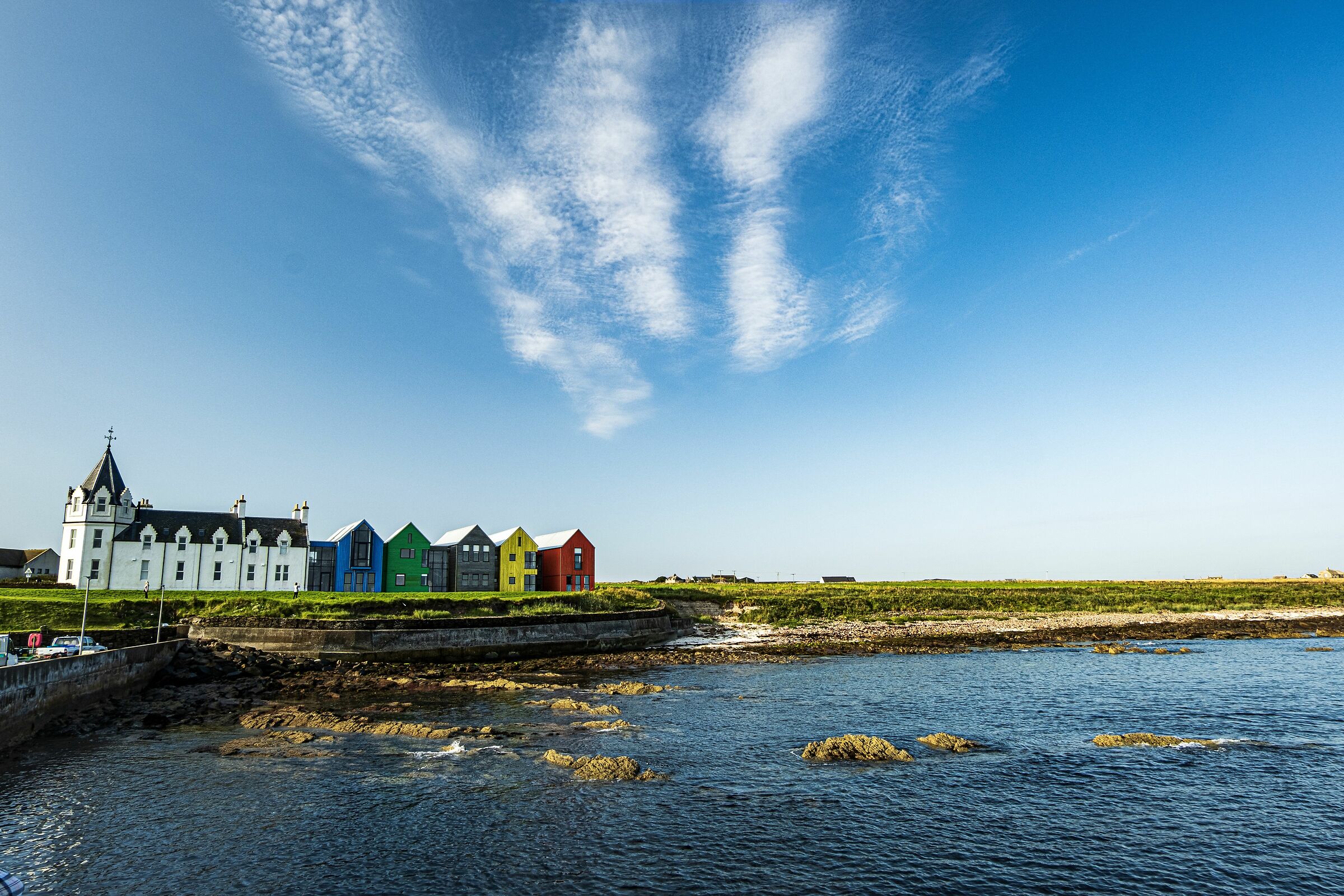 John O'Groats - luci del mattino