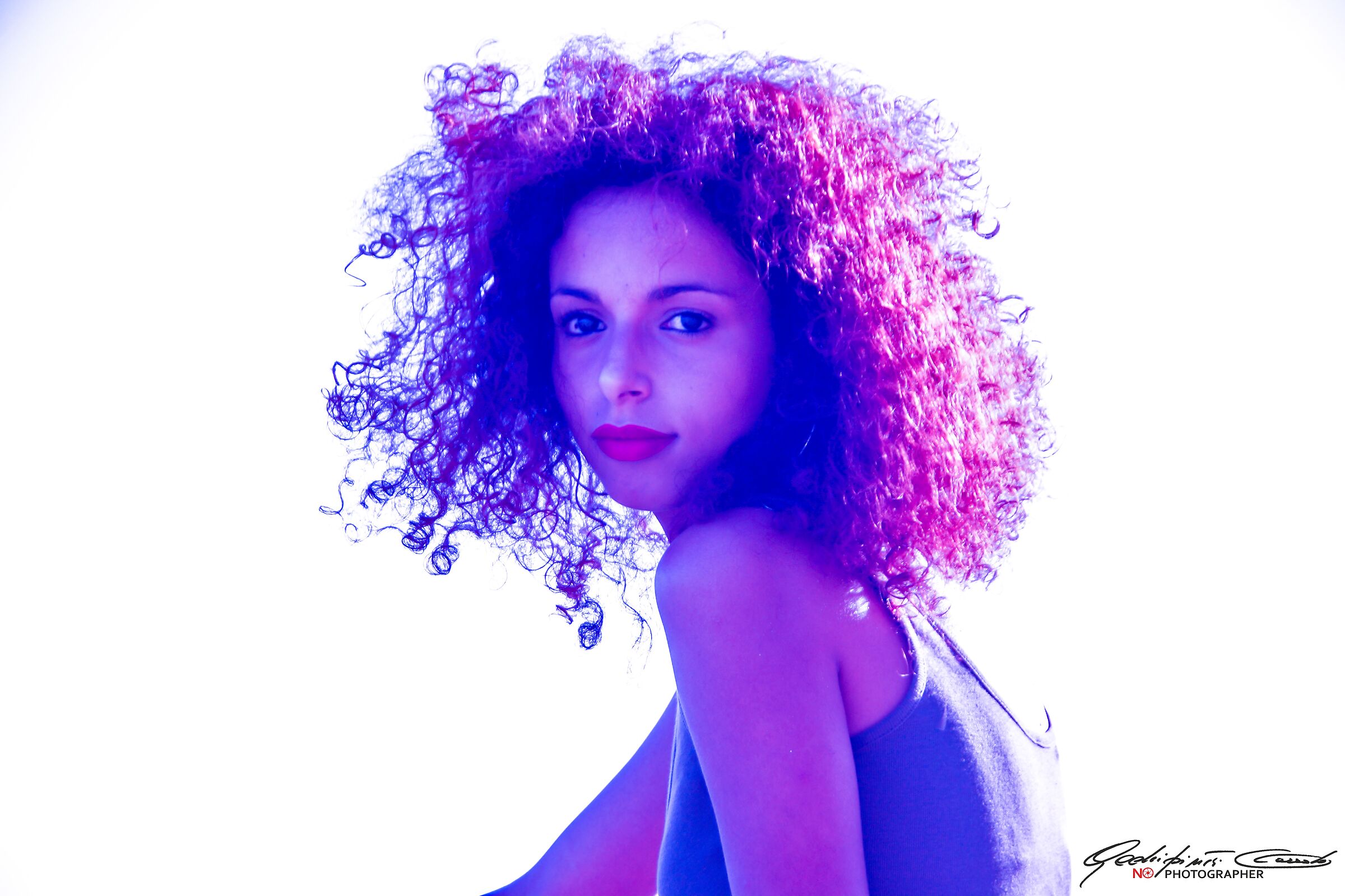 riccioli al tramonto