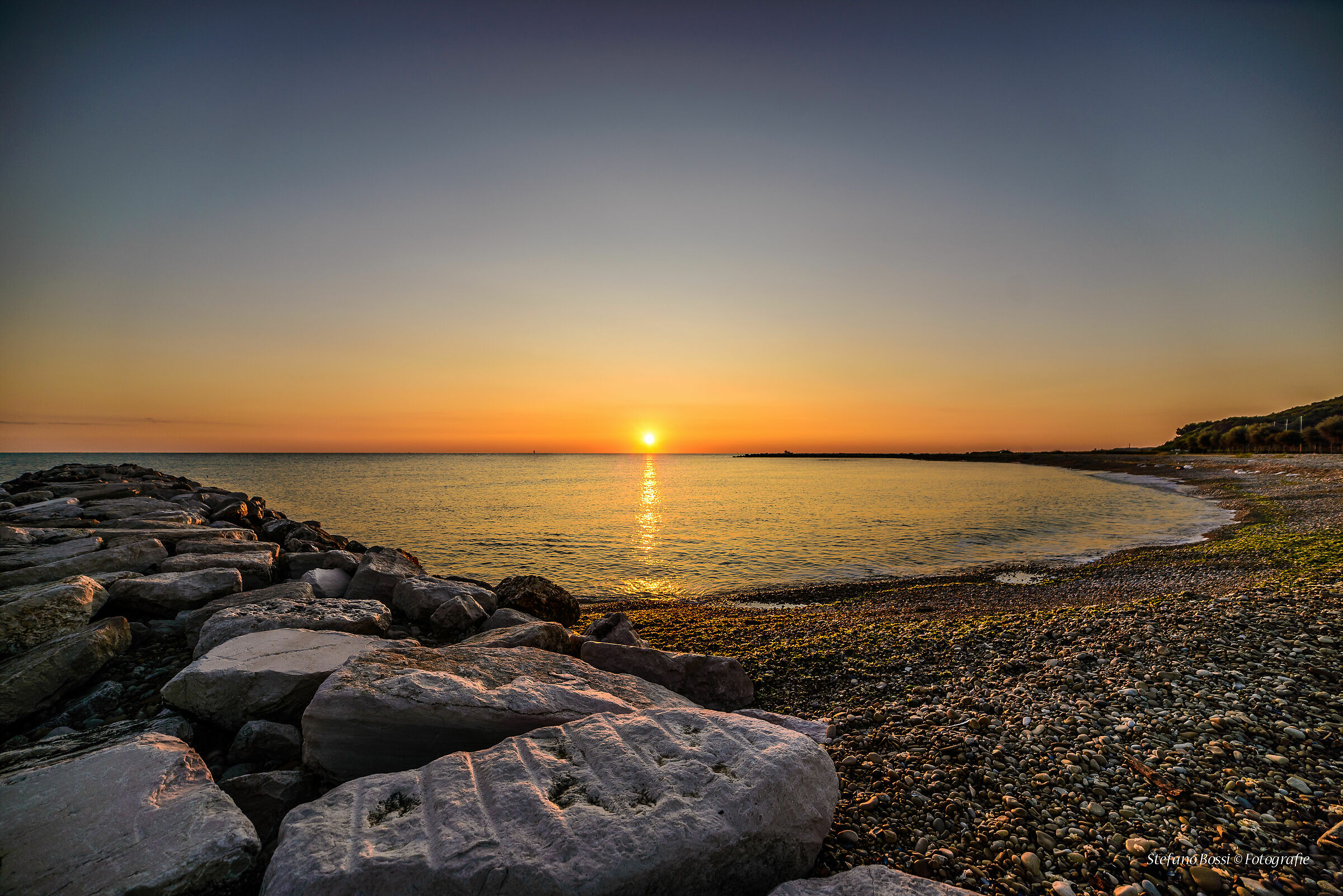 Abruzzo Sunrise in the Adriatic Sea