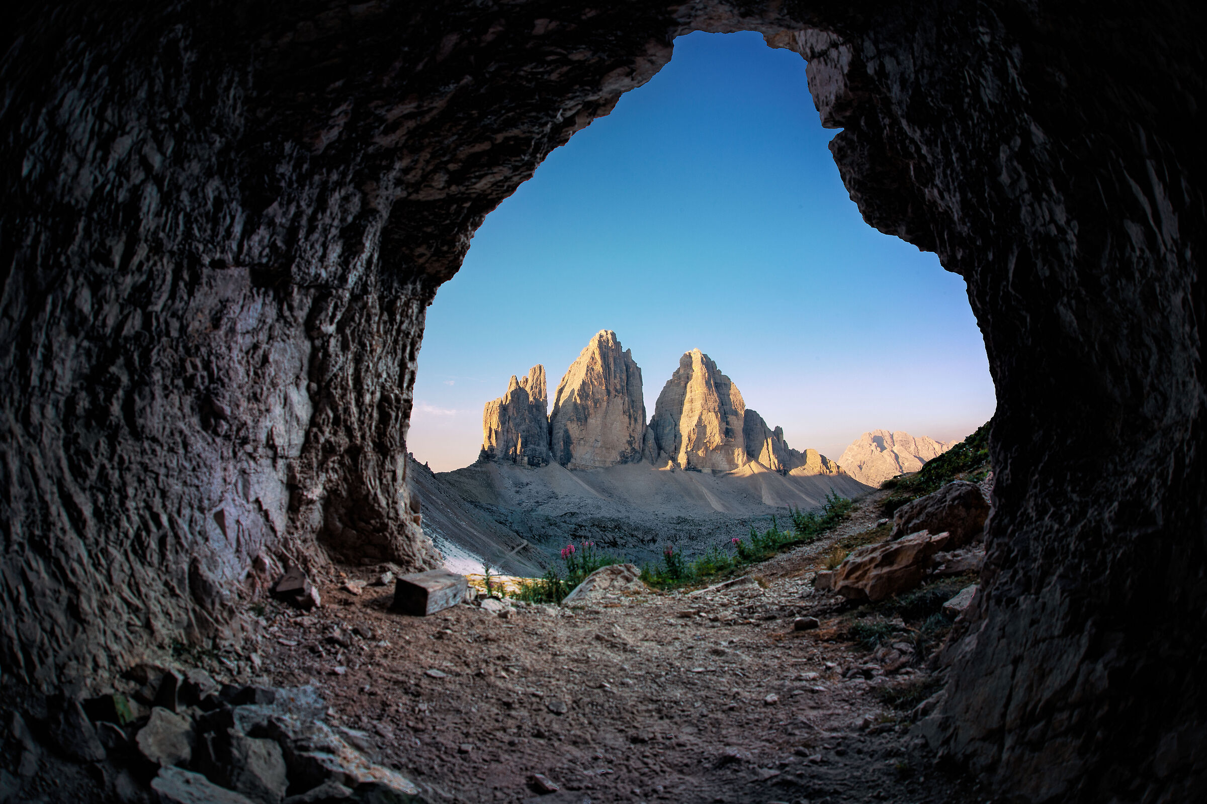Sunrise on the Three Peaks