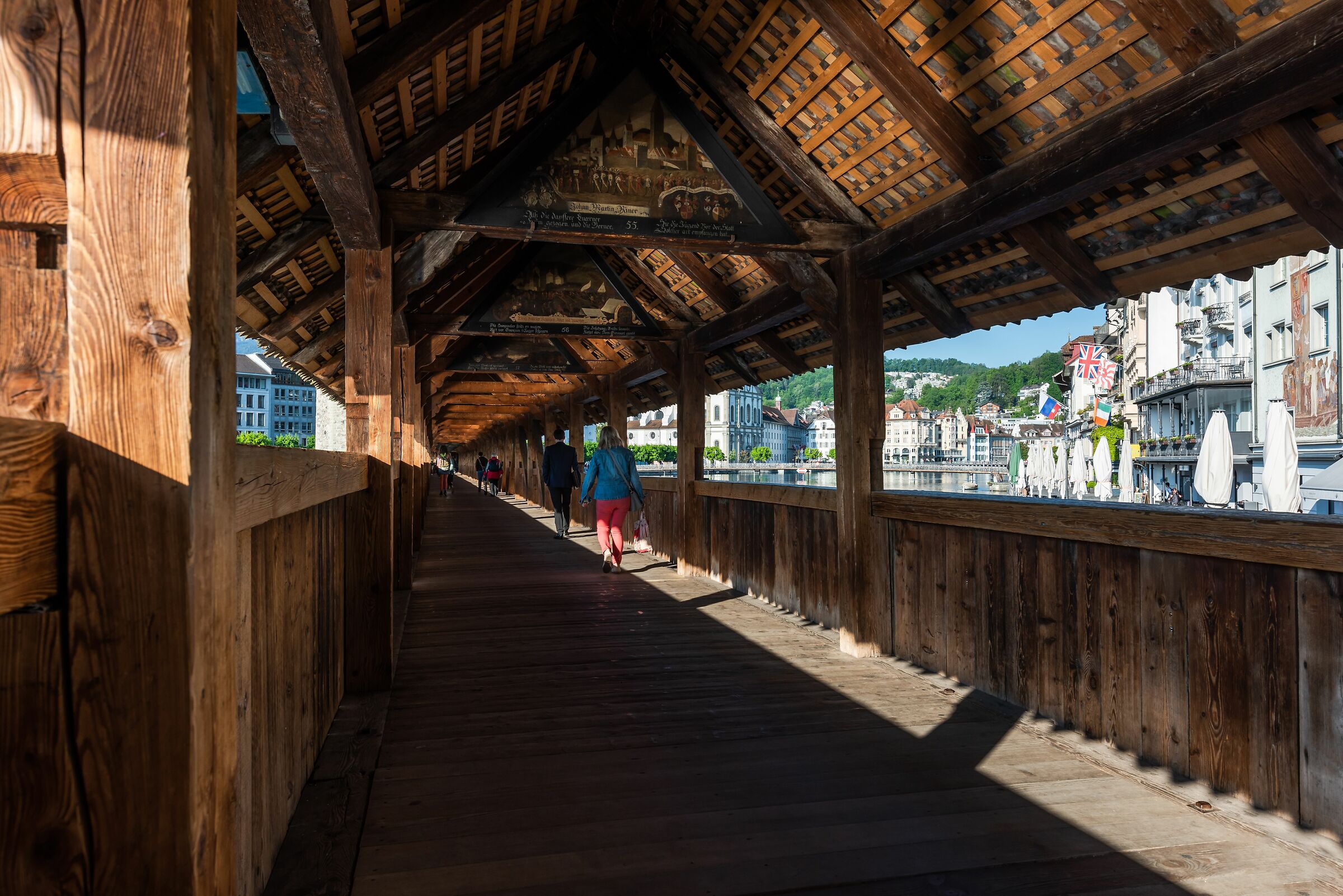Ponte della Cappella a Luzern