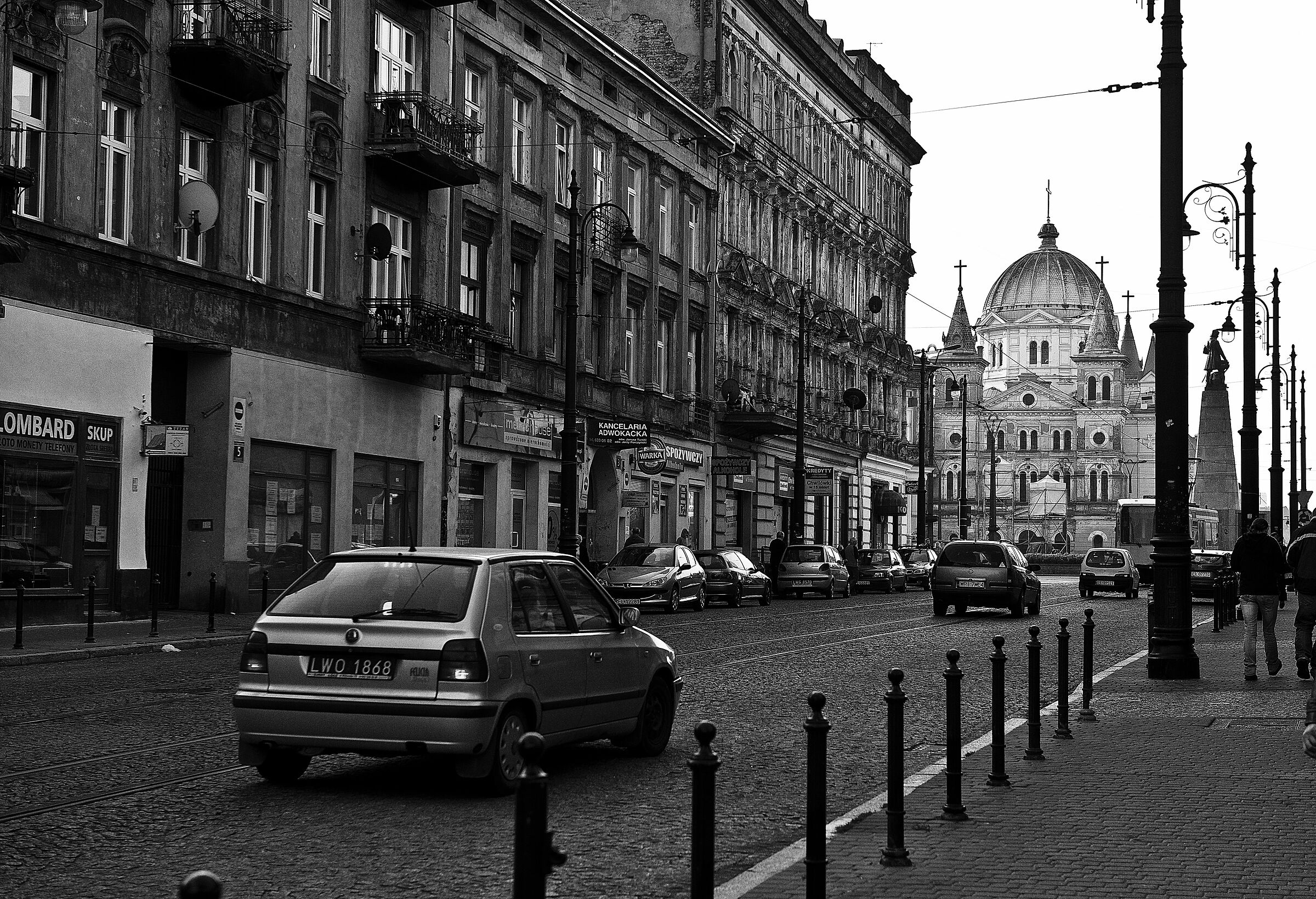 'd', Piotrkowska Street