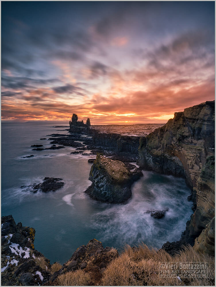 Tramonto a Londrangar