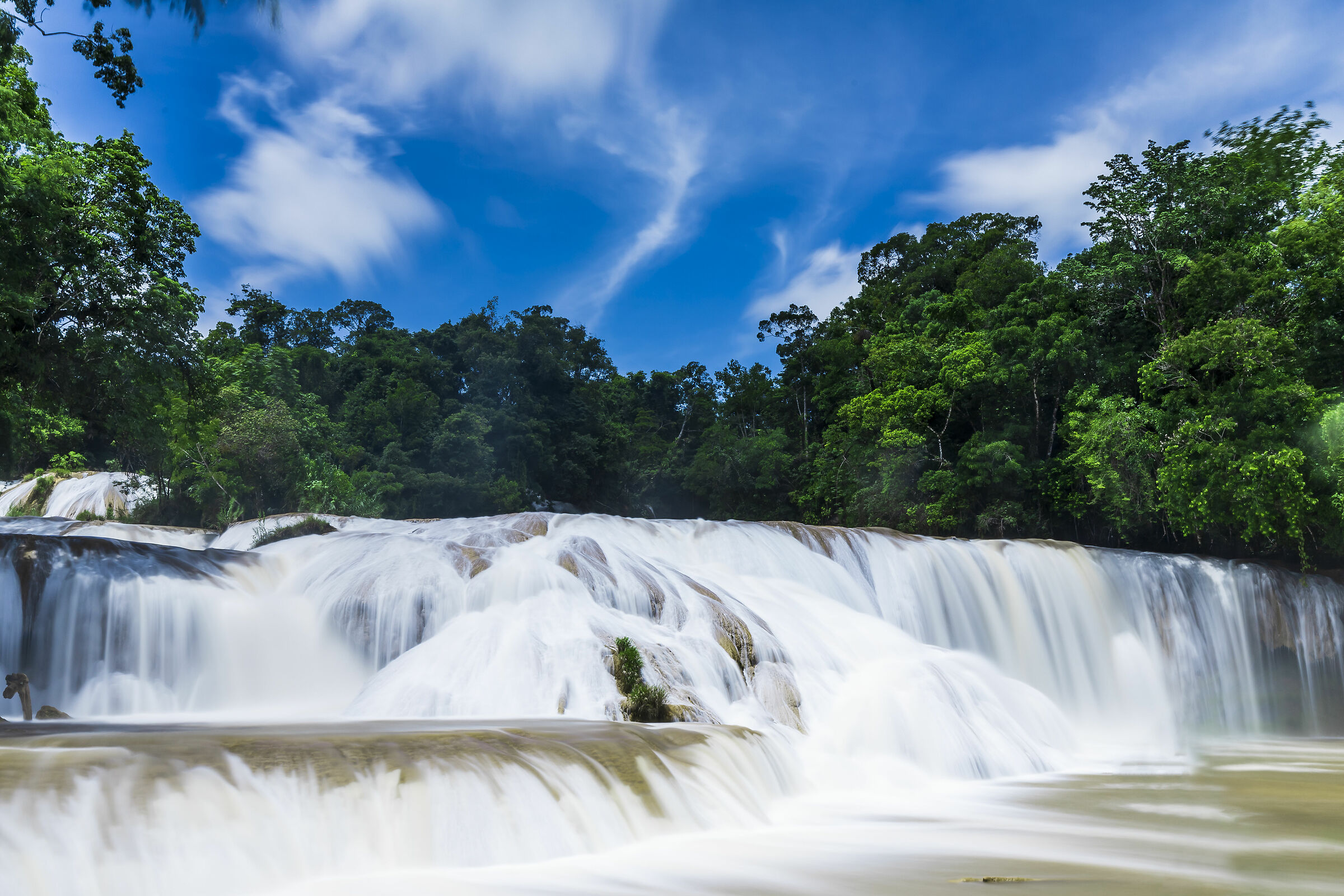 Cascate agua azul
