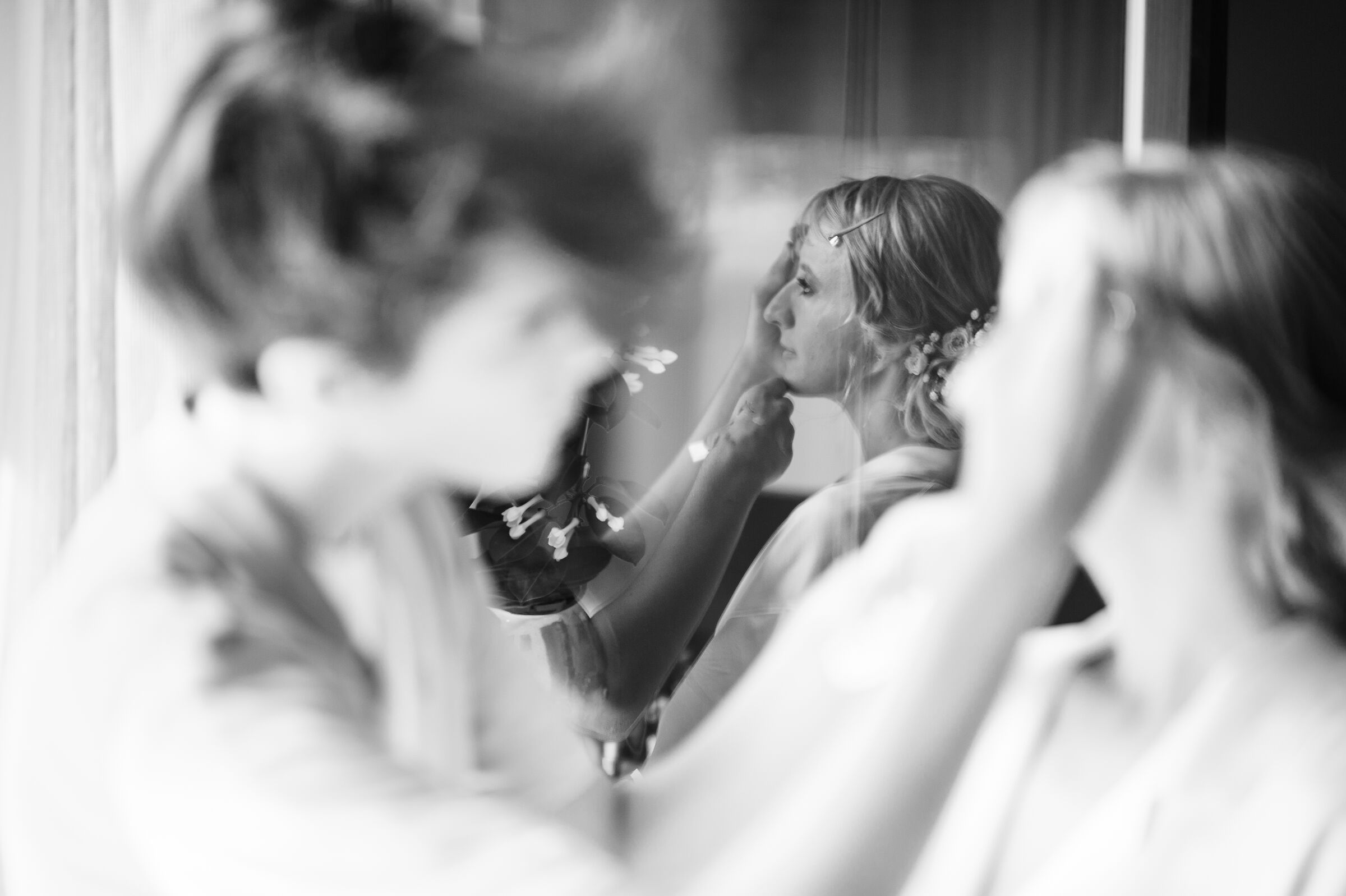 Bride preparation