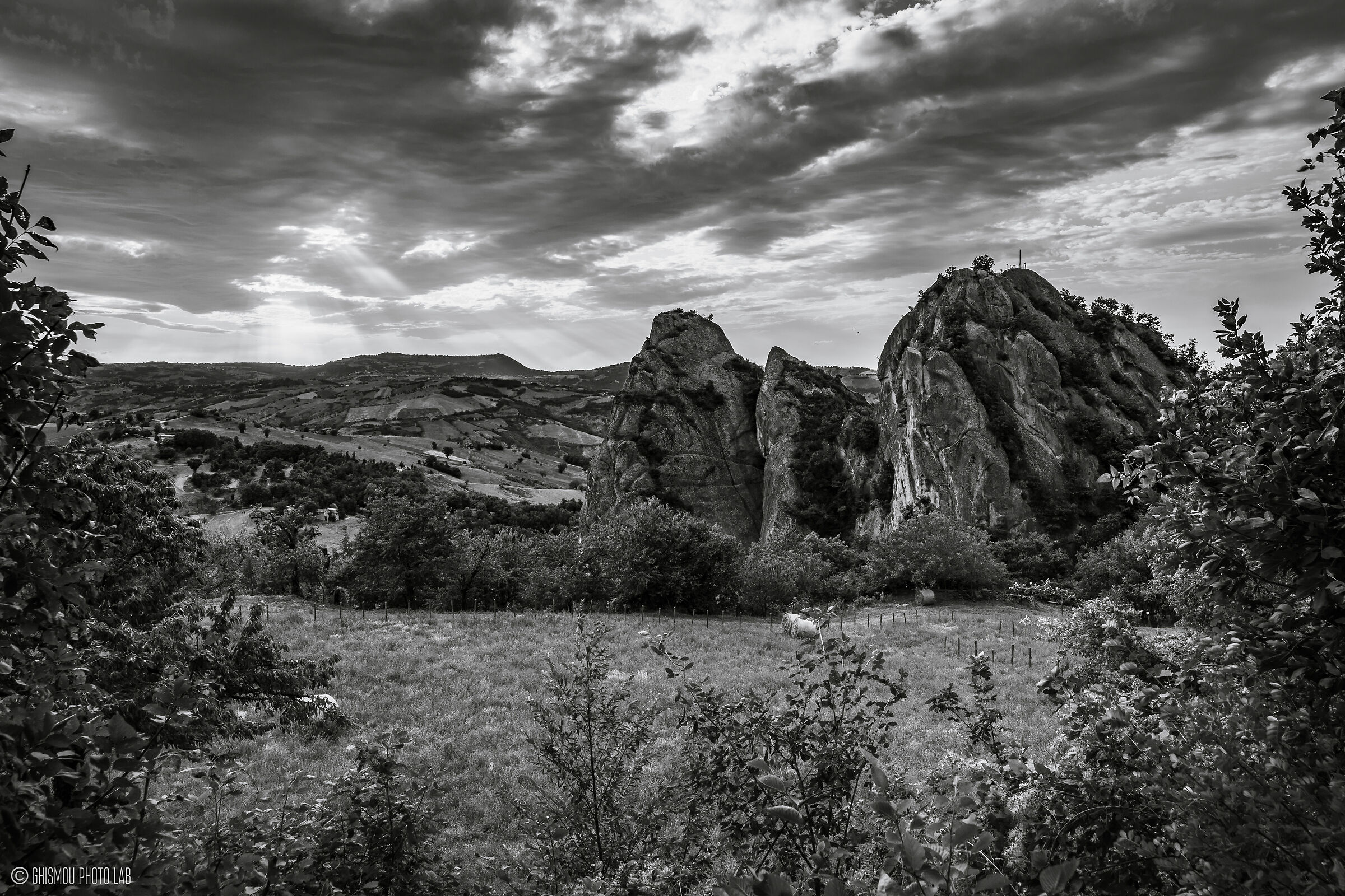 Tramonto a Roccamalatina