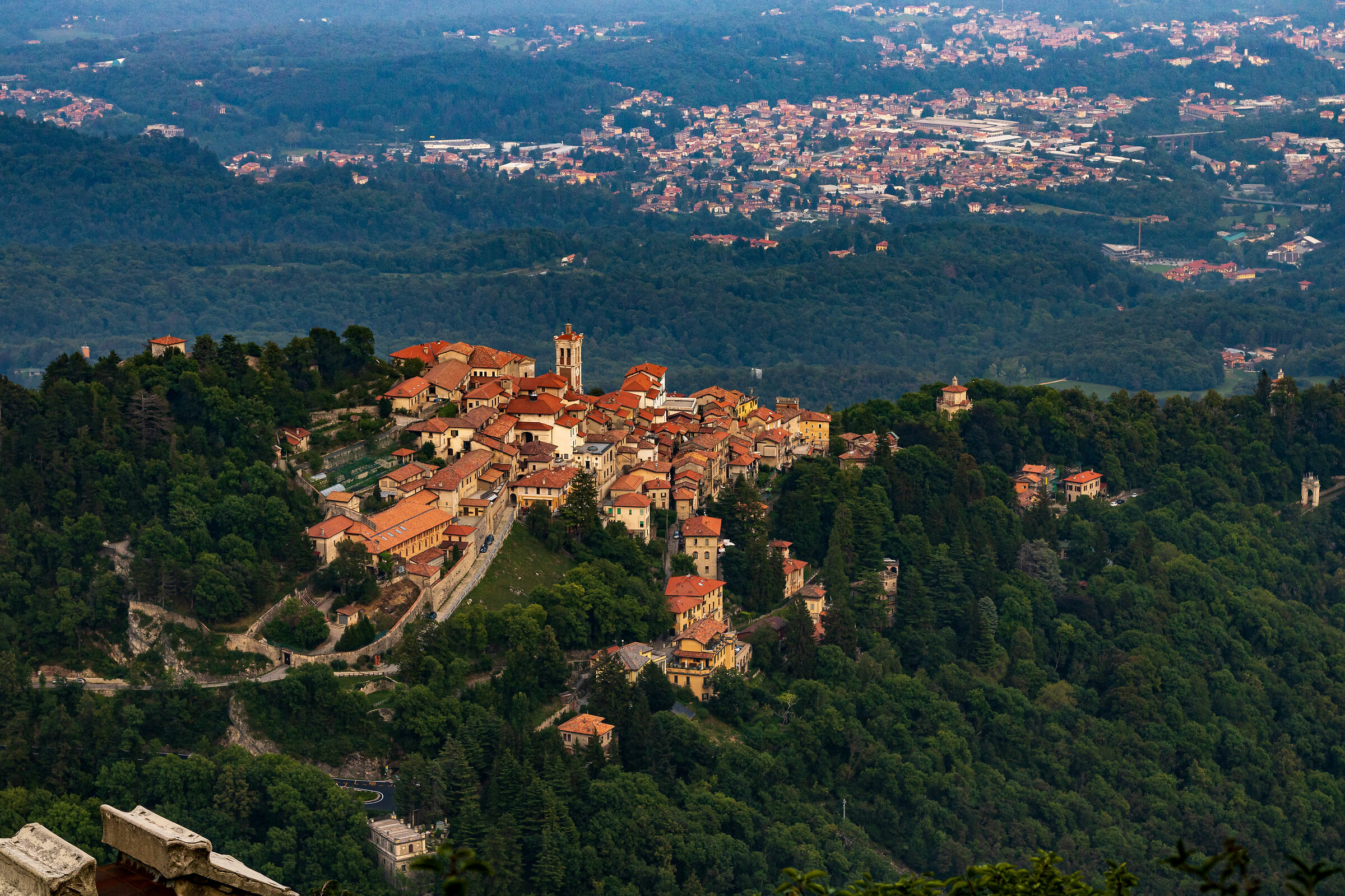 Santa Maria del Monte - seen from above