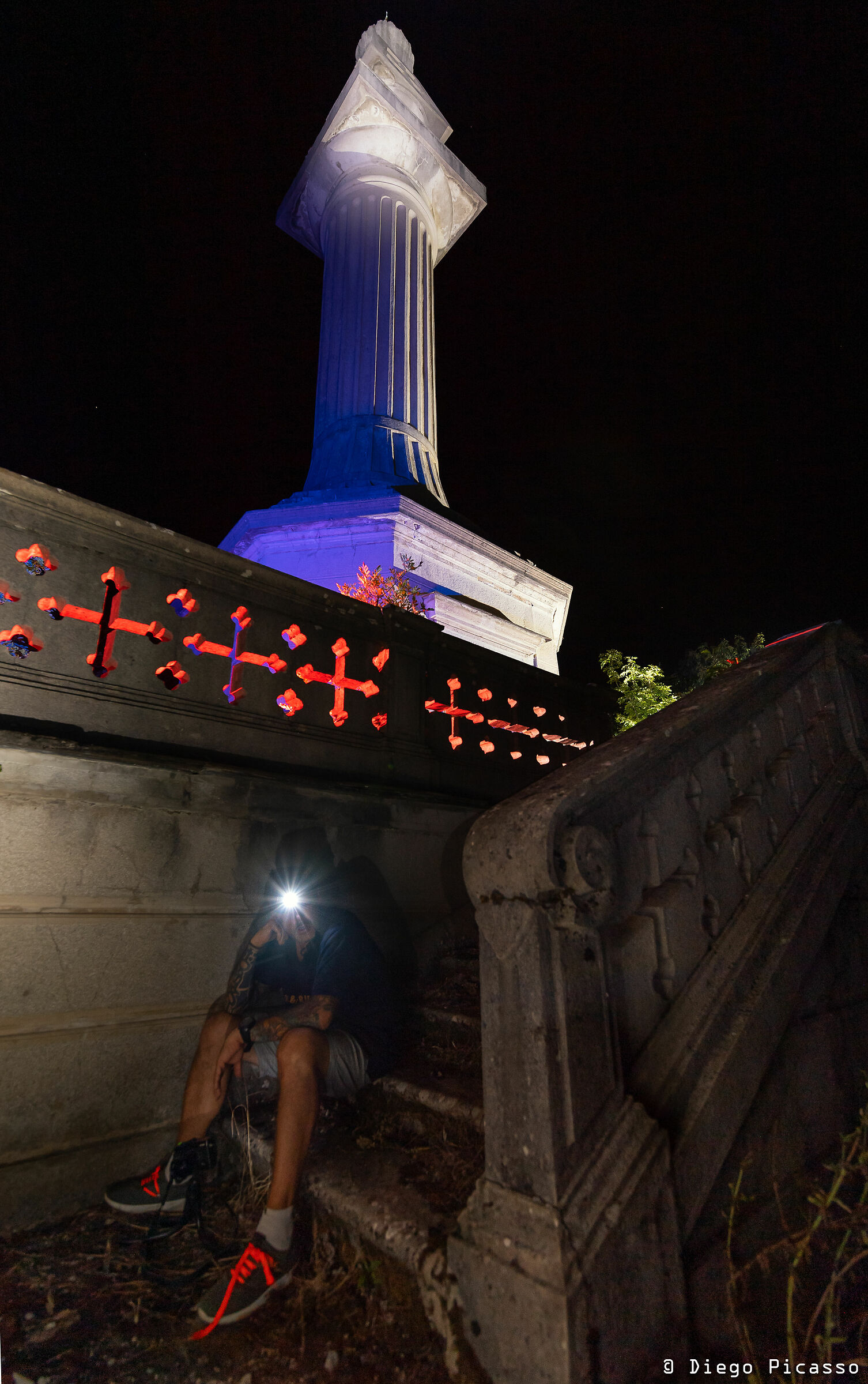 A night at the mausoleum