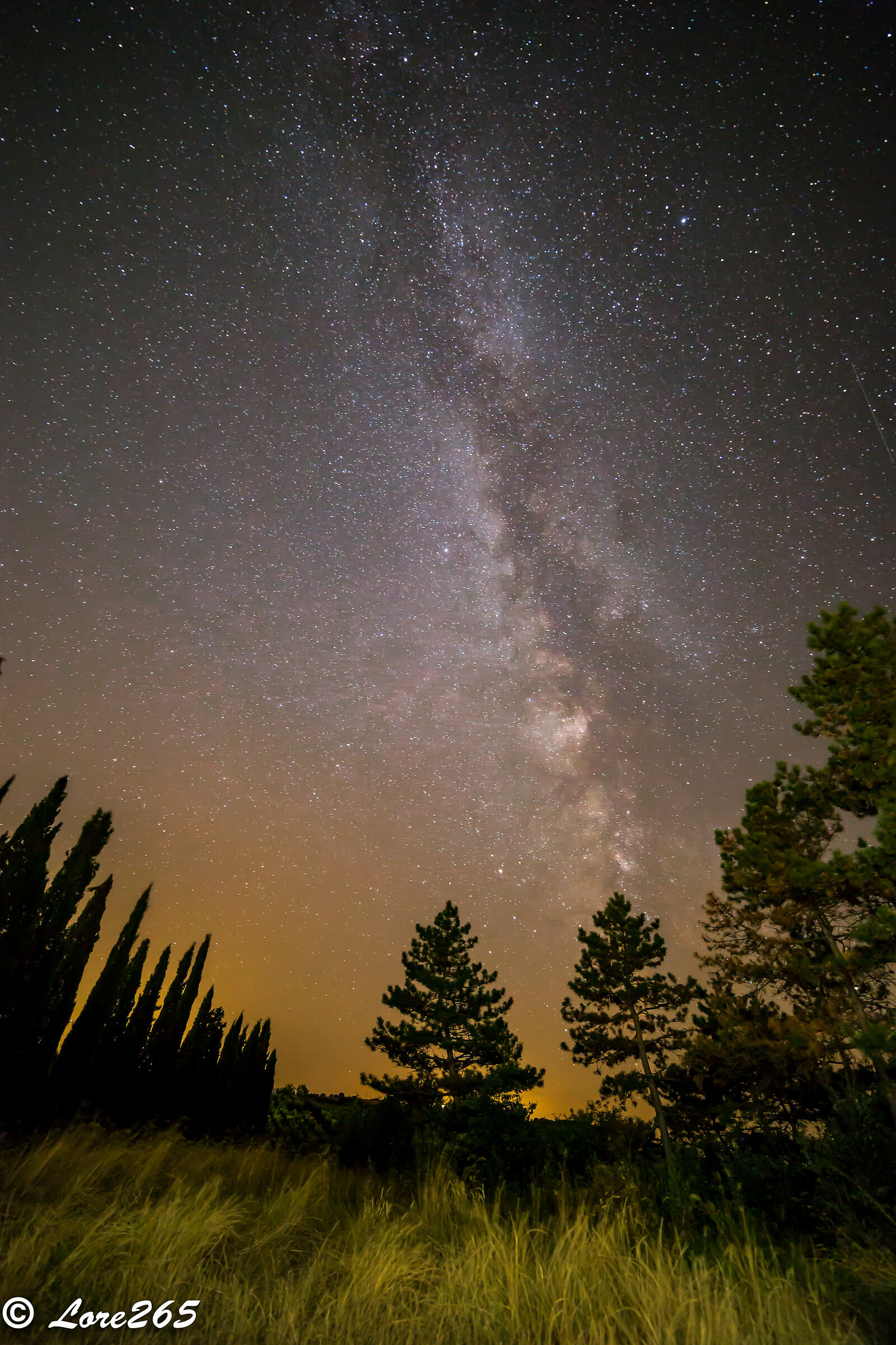 Milky Way in San Quirico d'Orcia
