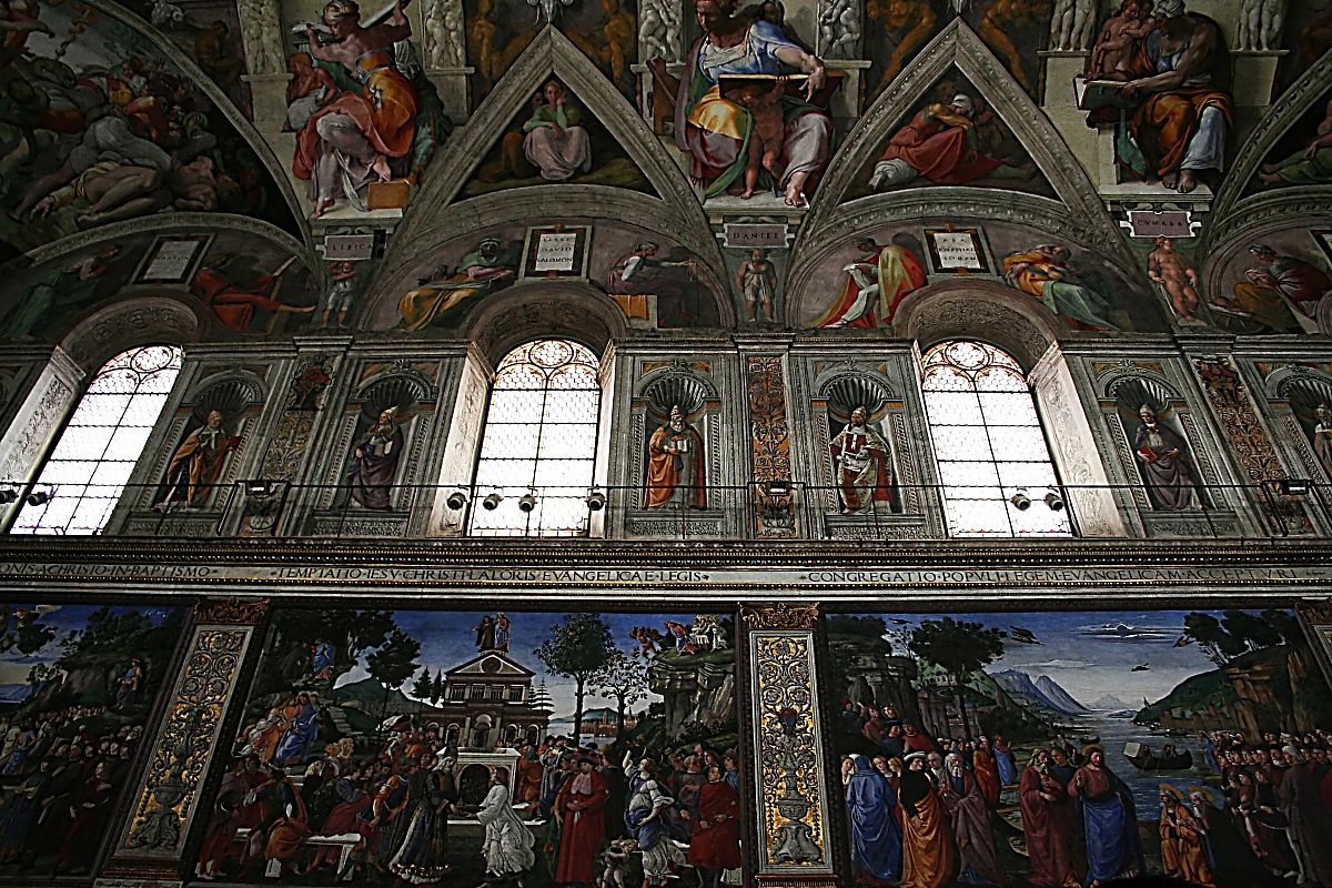Taking Stolen Sistine Chapel