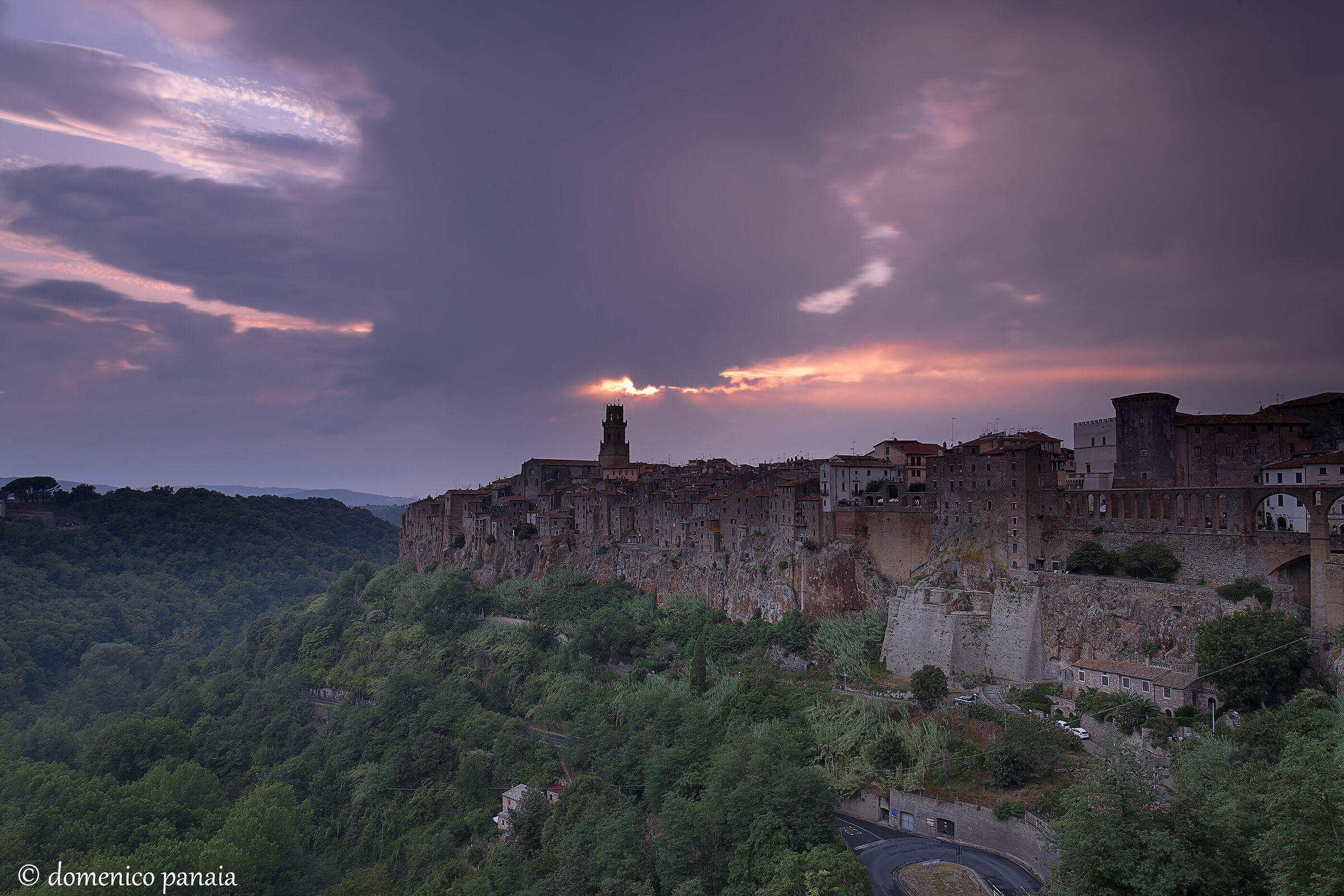 pitigliano dopo il temporale