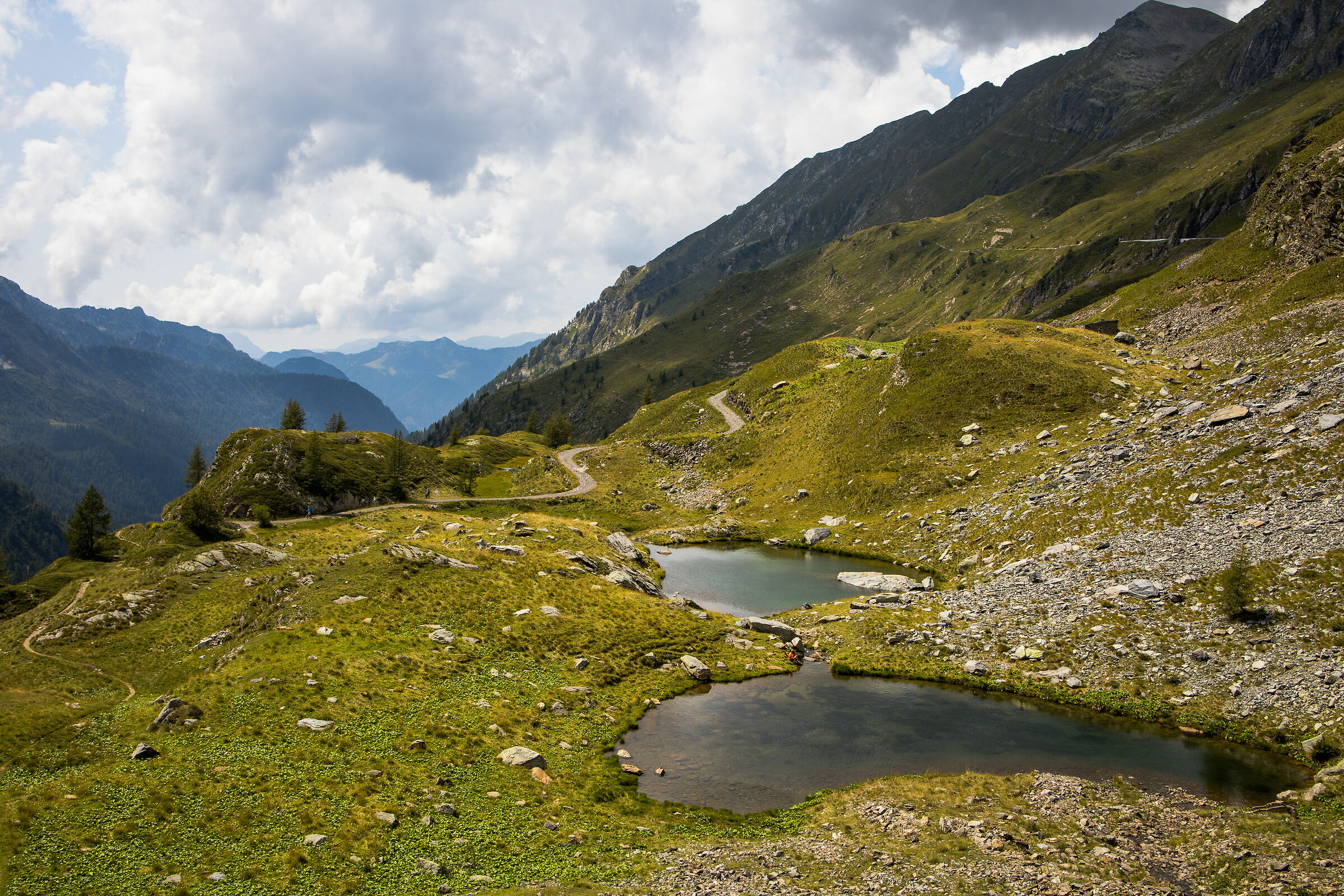 Pools under the Devil