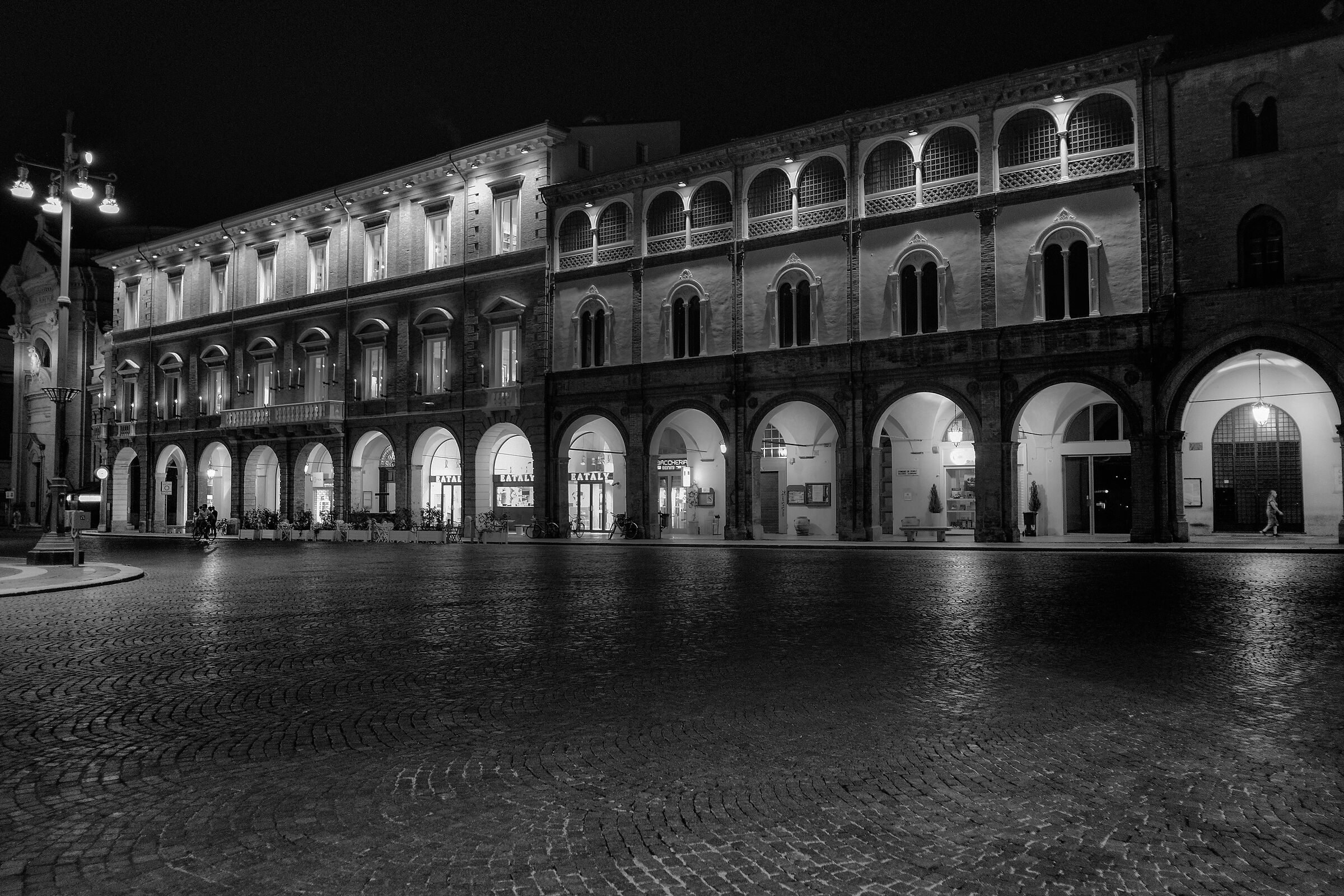 Scorcio della Piazza Saffi di Forlì