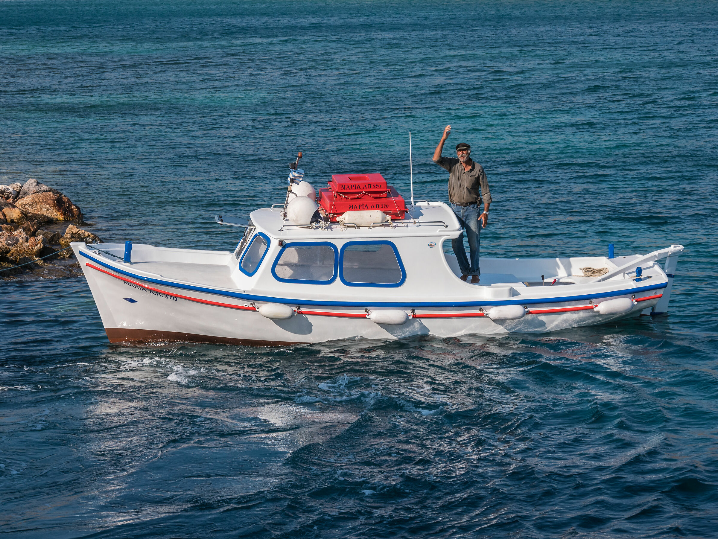 Fisherman from Leros Island (Greece)