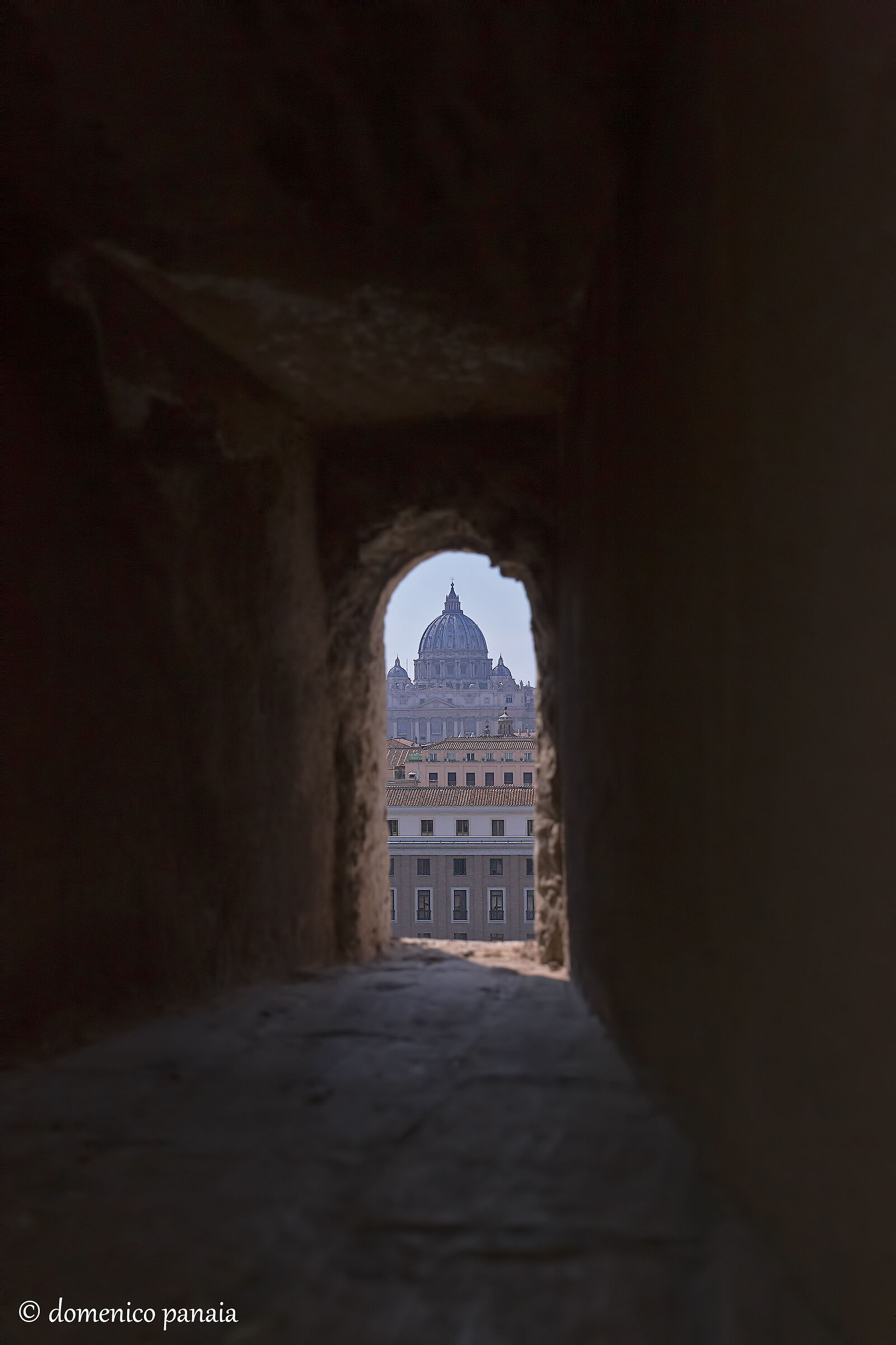 vista da castel S.Angelo