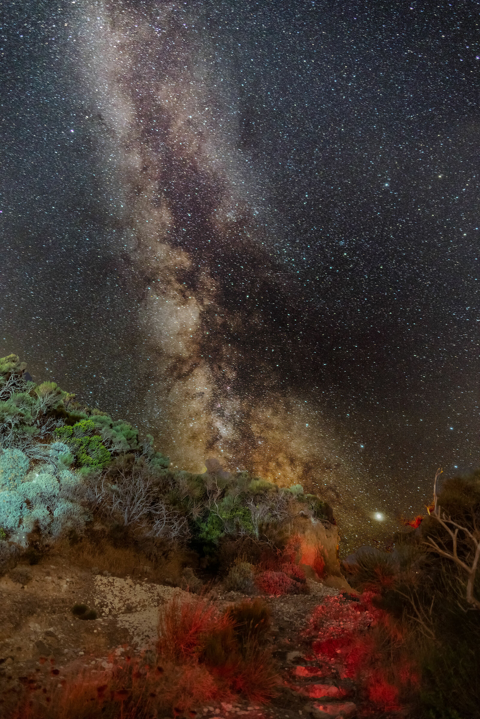 Milky Way from Chiaia di Luna-Ponza