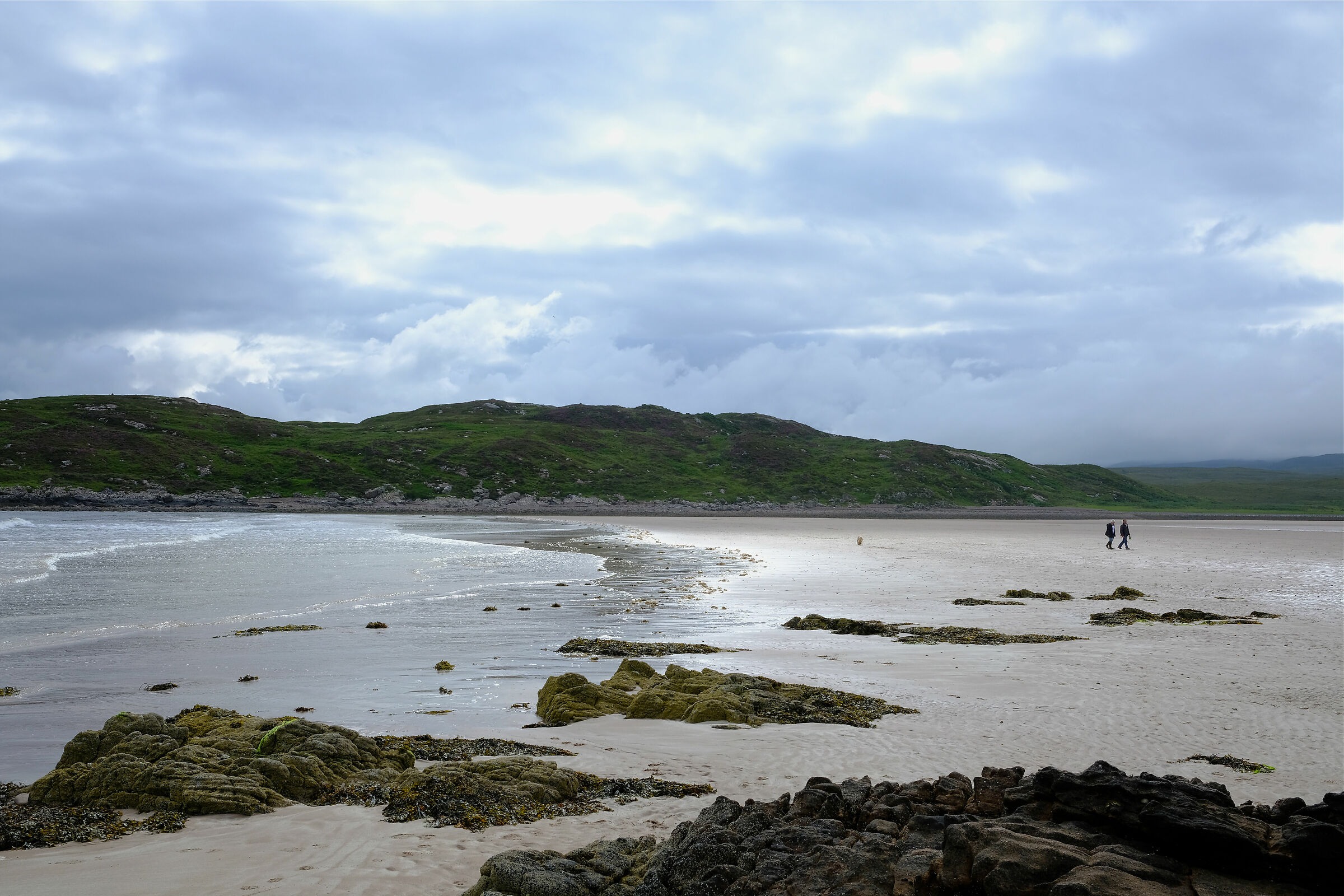 Walking on the beach - Summer Island