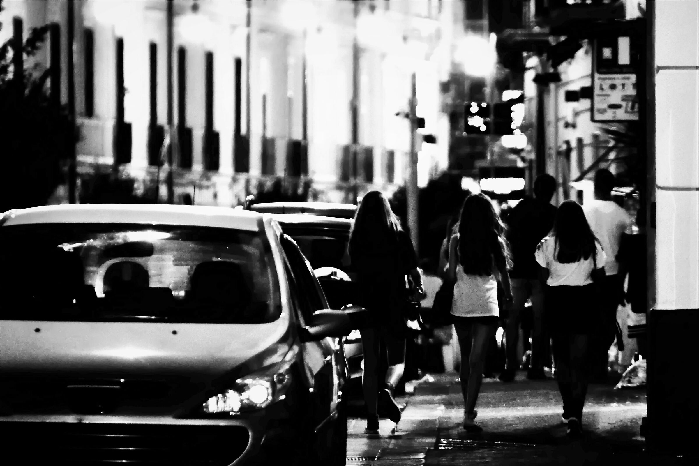 Spazio e tempo tra le auto