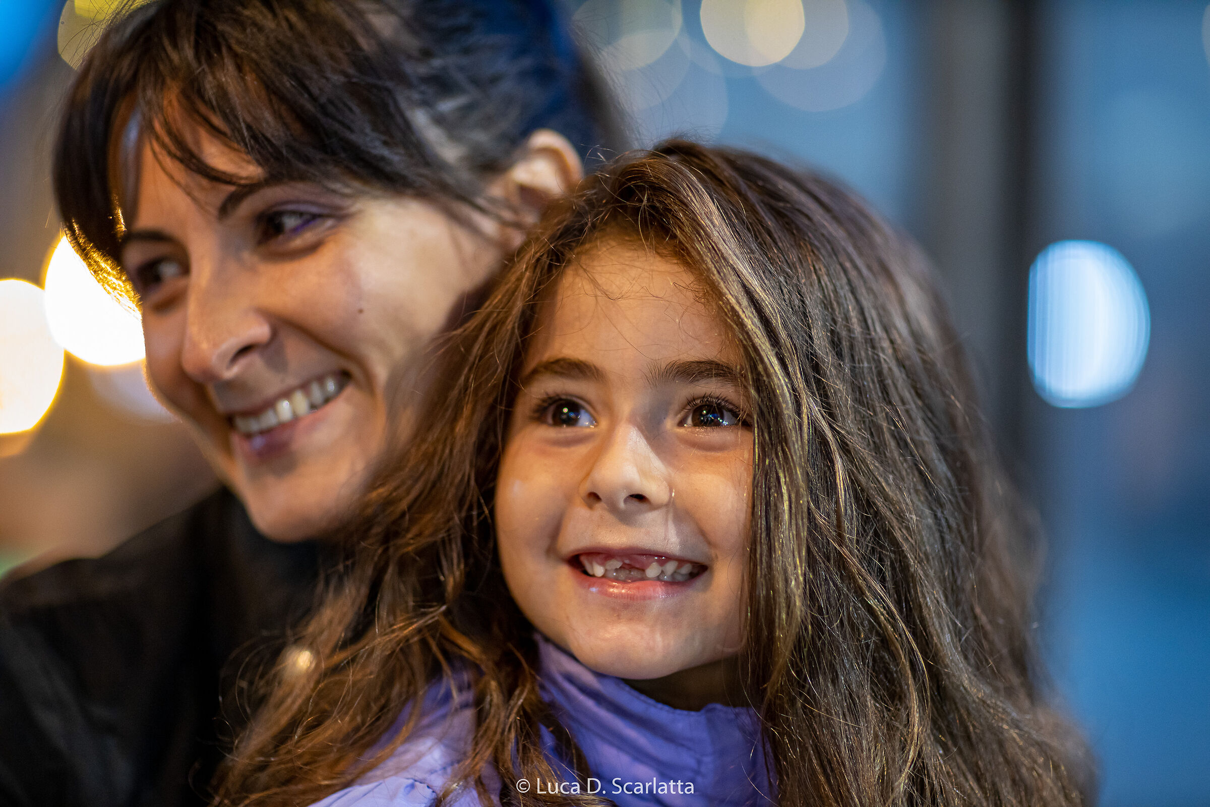 Sono Felice di fare l'aperitivo serale con mamma e pap&a...