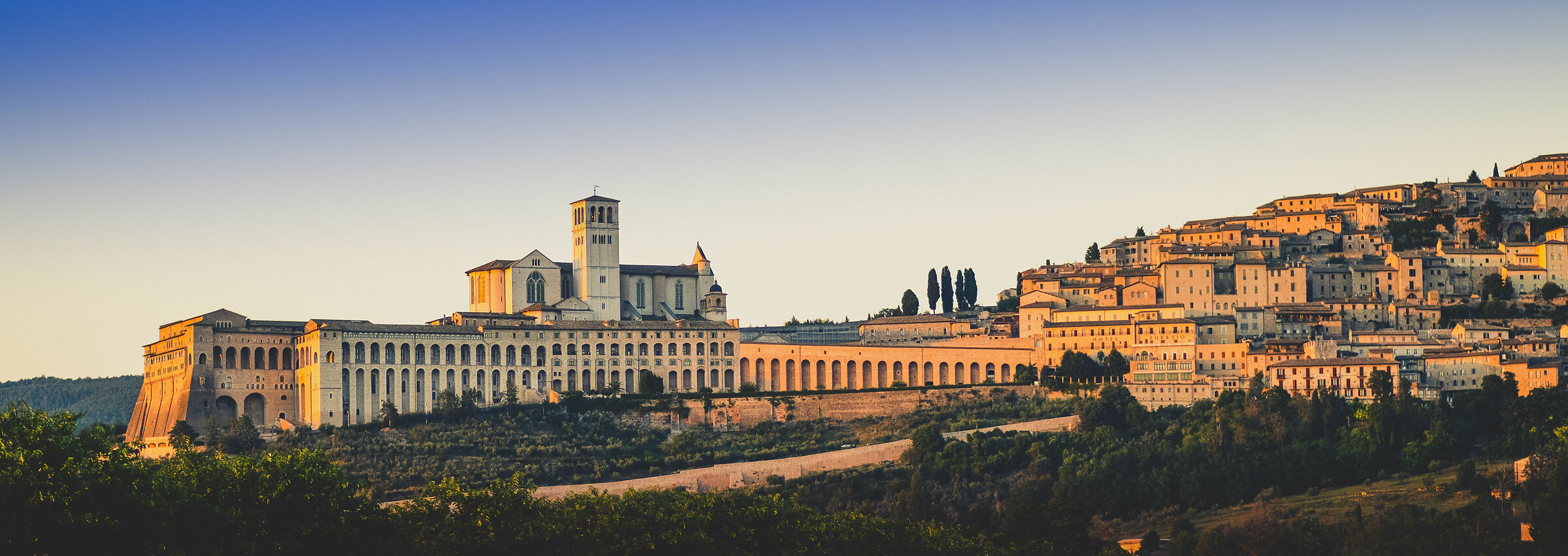 assisi sunset