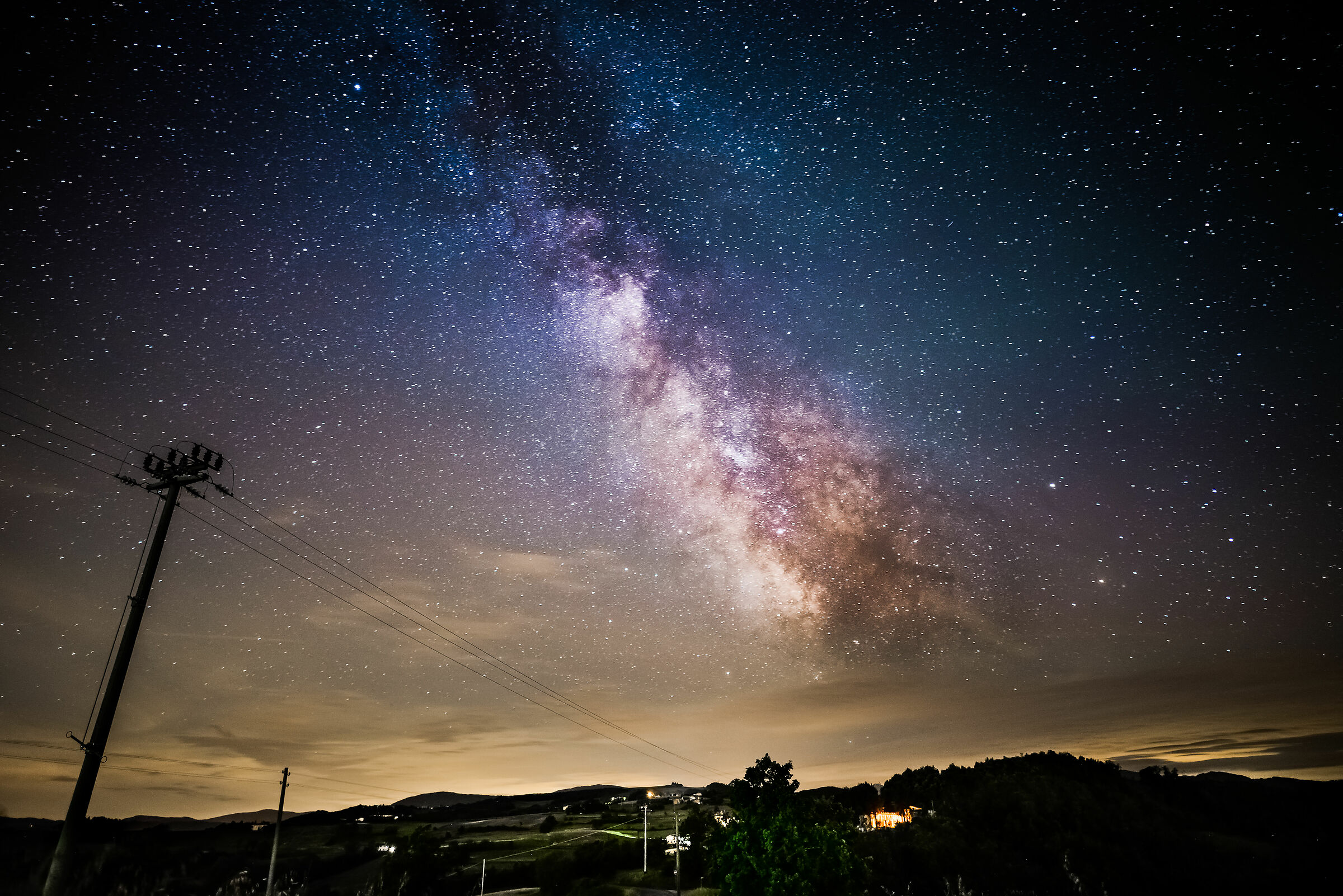 Milky Way in the Piacentino
