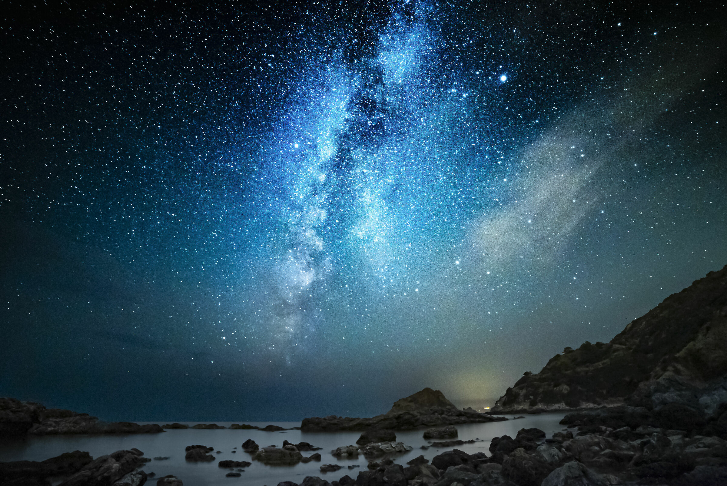 Via Lattea all'Isola Rossa, Monte Argentario