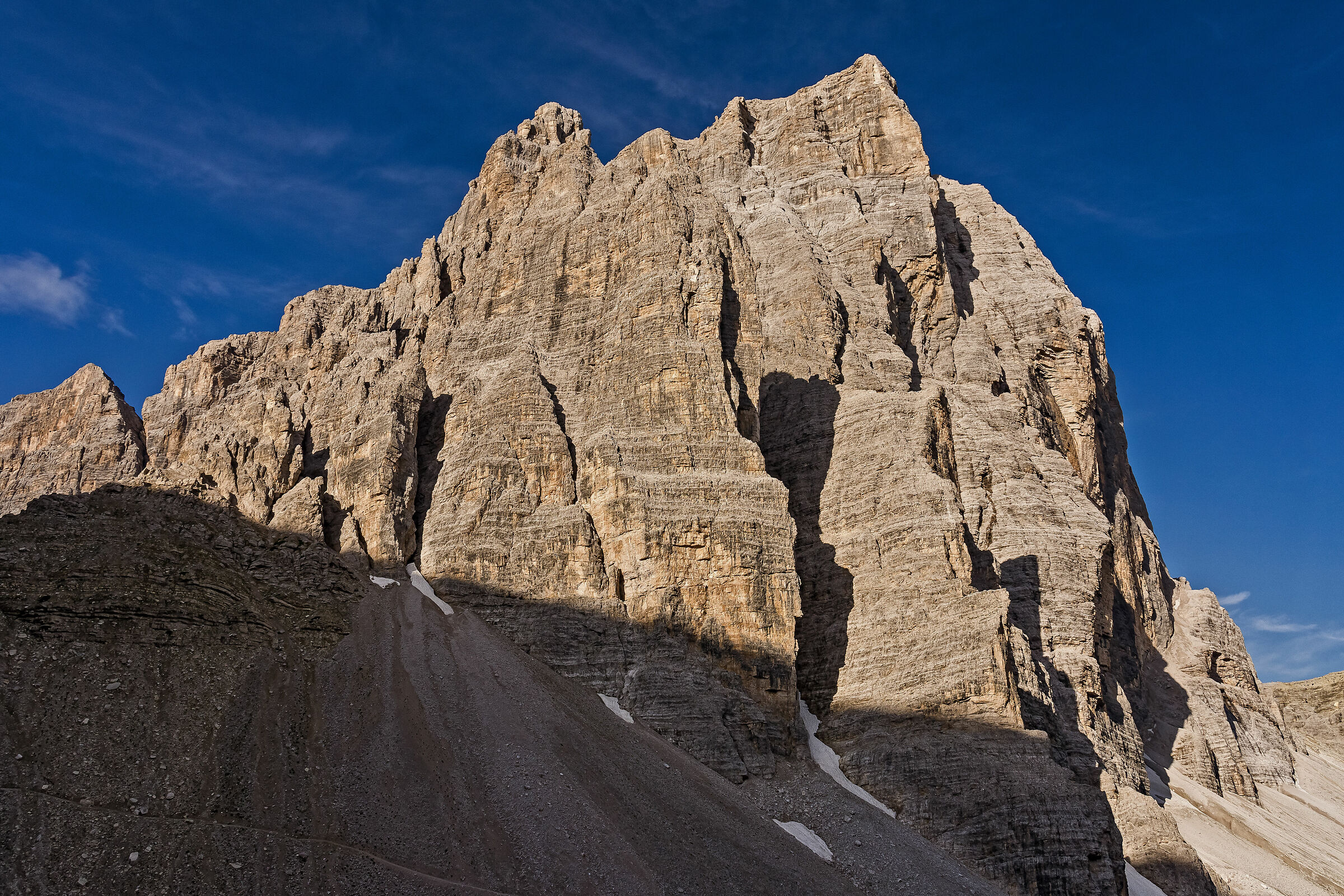 L'imponente Croda dei Toni
