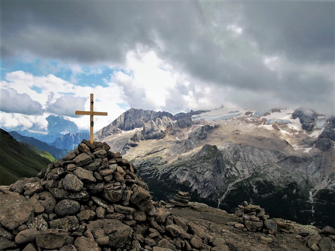 Marmolada, dalla cima del "Pizzo Cappello"
