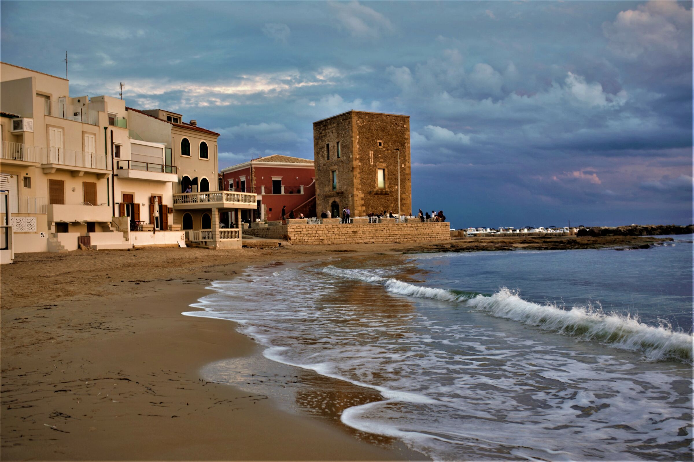 Montalbano's house...dopo la burrasca