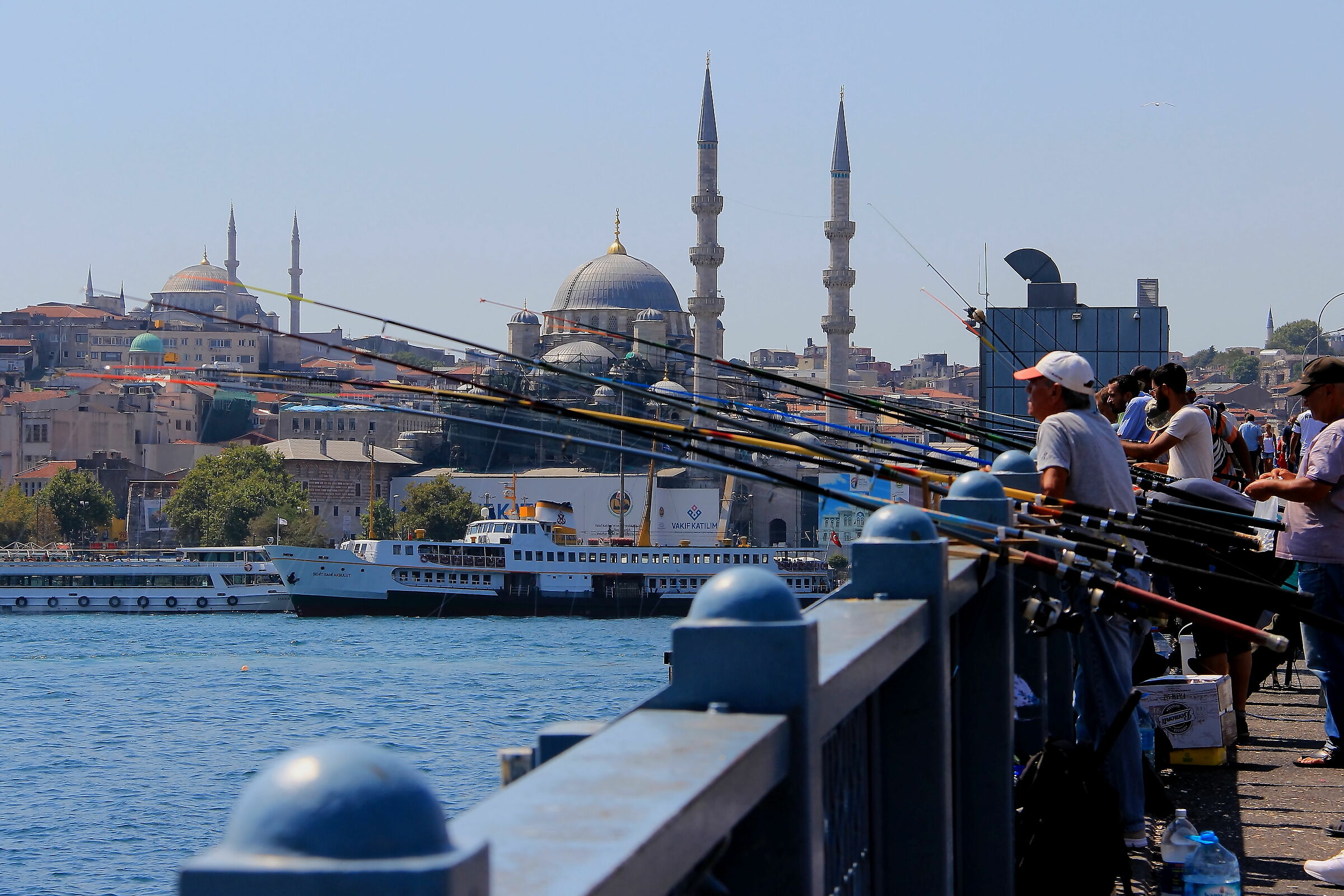 On the Galata Bridge