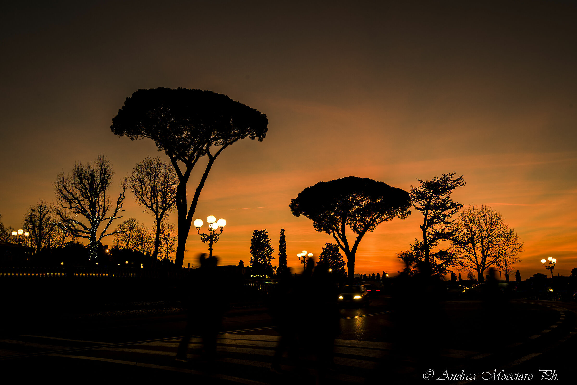 Firenze - Piazzale Michelangelo al tramonto