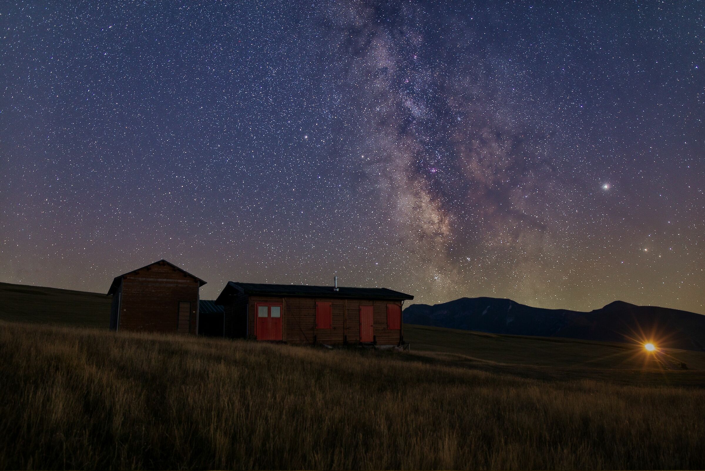 From the shed of Sassotetto (MC)