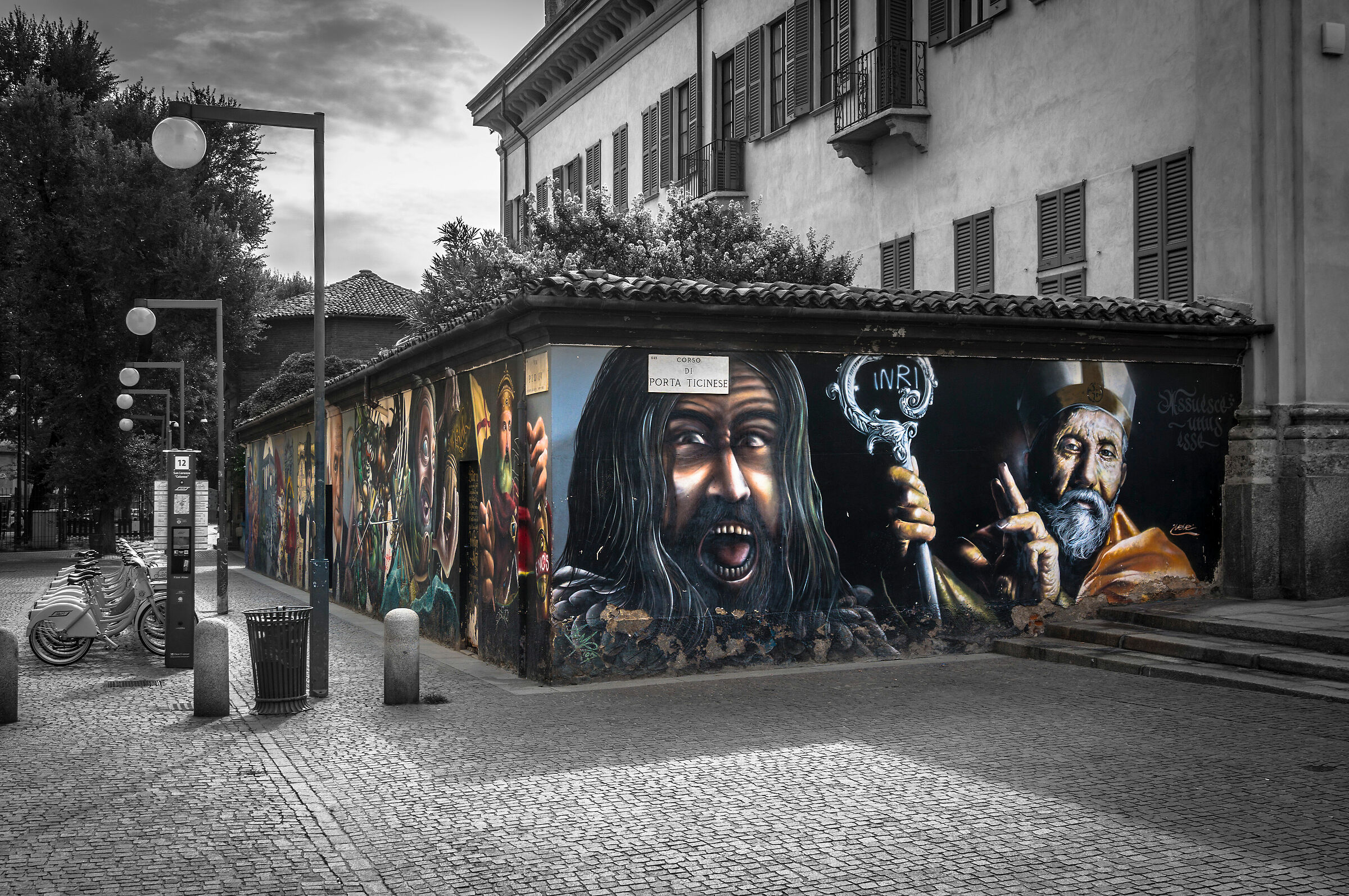 Street art Milan