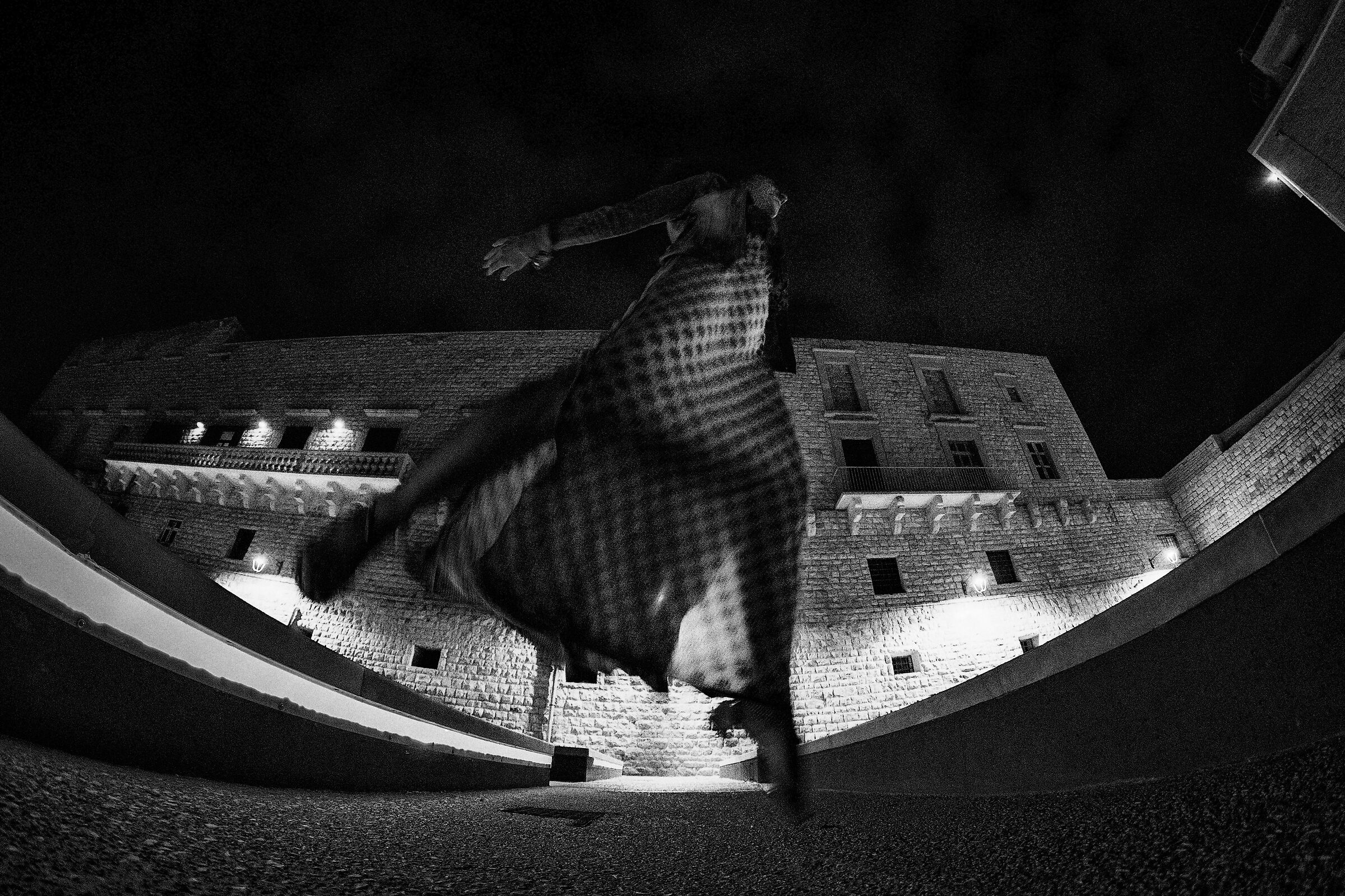 Dancing in the night