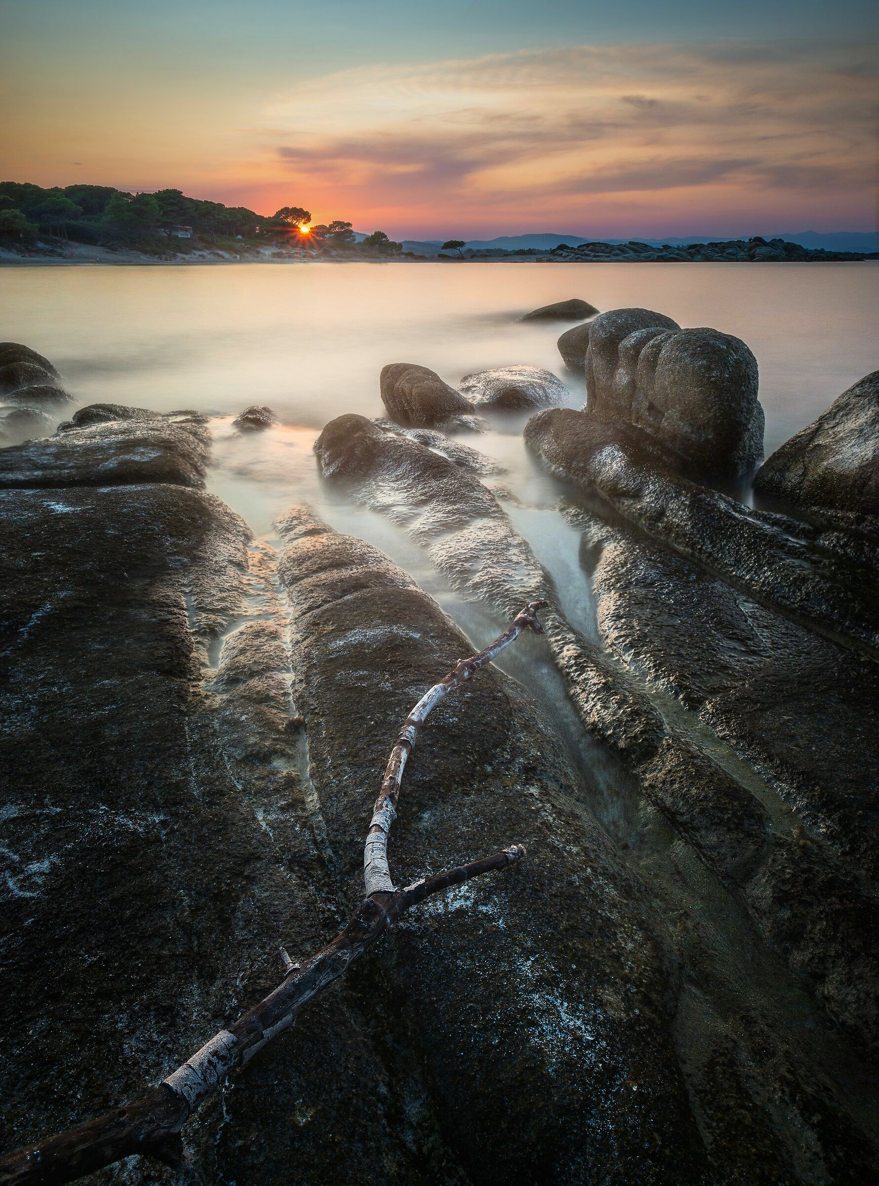 Magic Sunset on Karidi Beach
