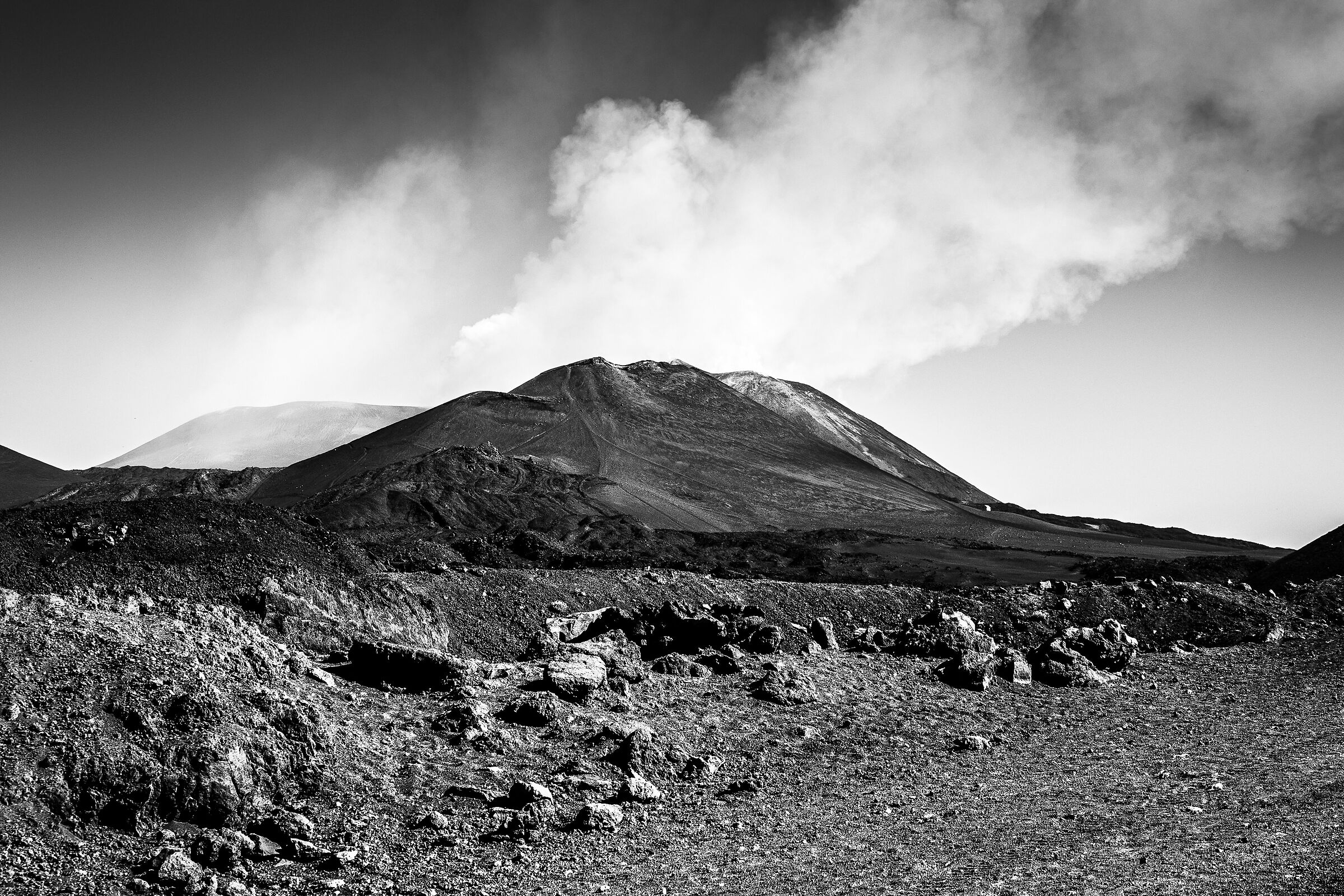 Etna in Bianco e Nero