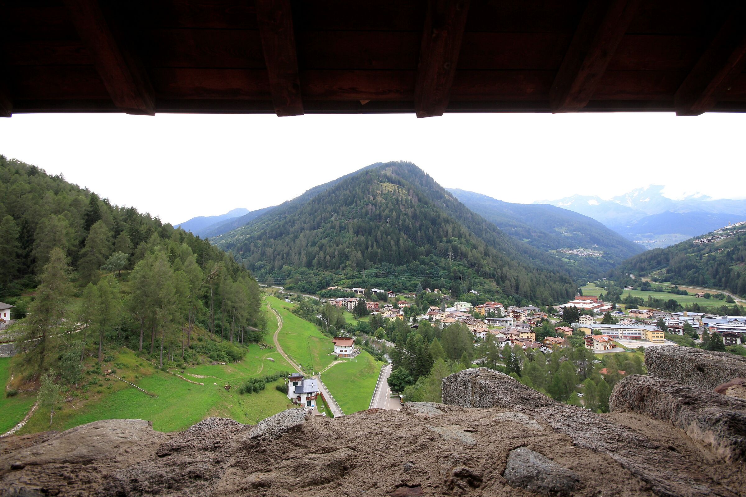 View from Castel San Michele (Ossana-Val di Sole)
