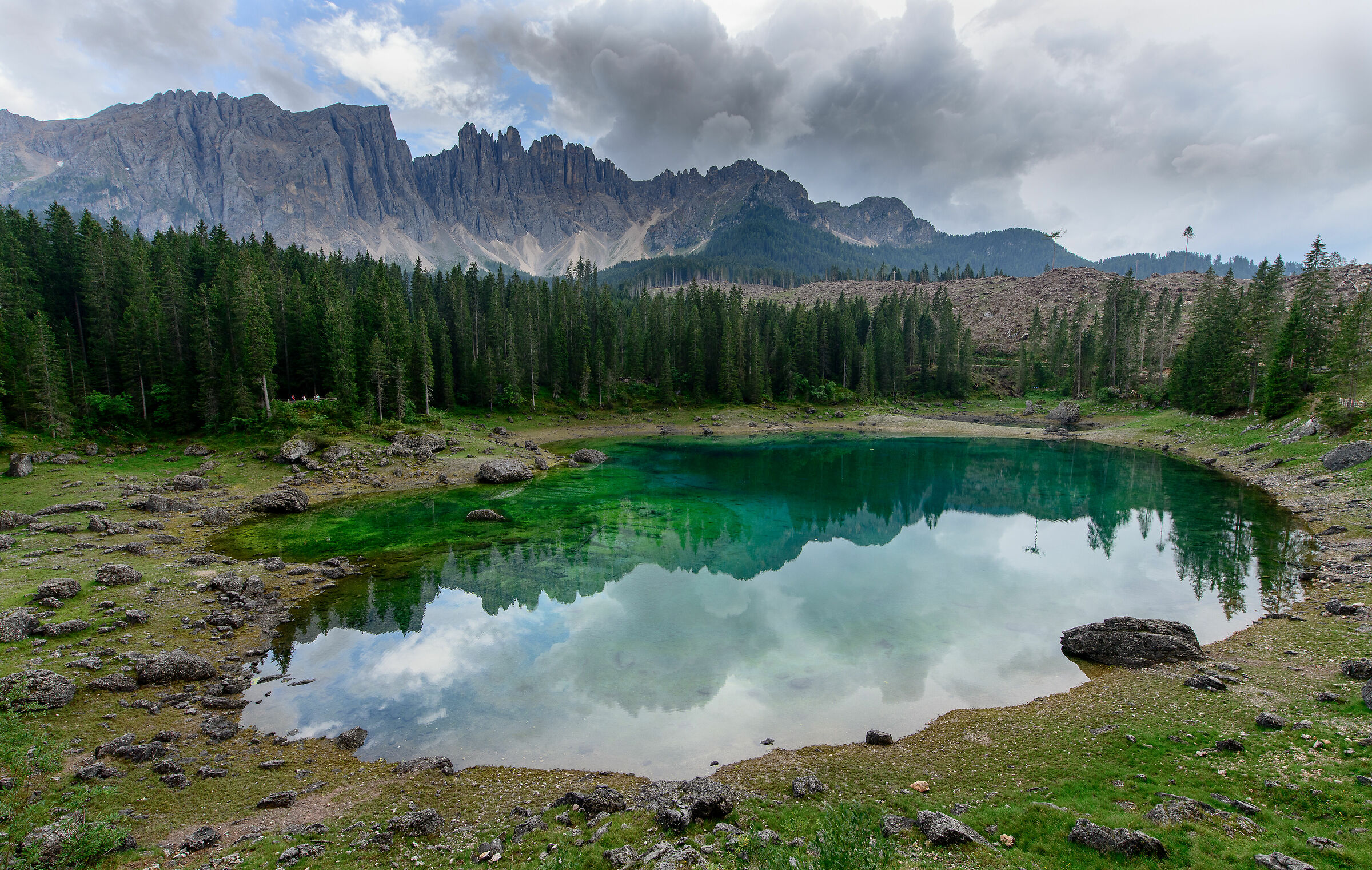 Dolomites 2019-What's left of Carezza...!!!