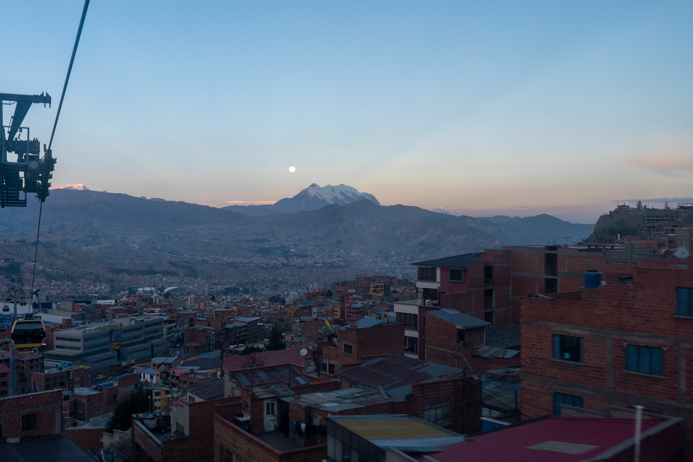 LA PAZ AND THE MOON