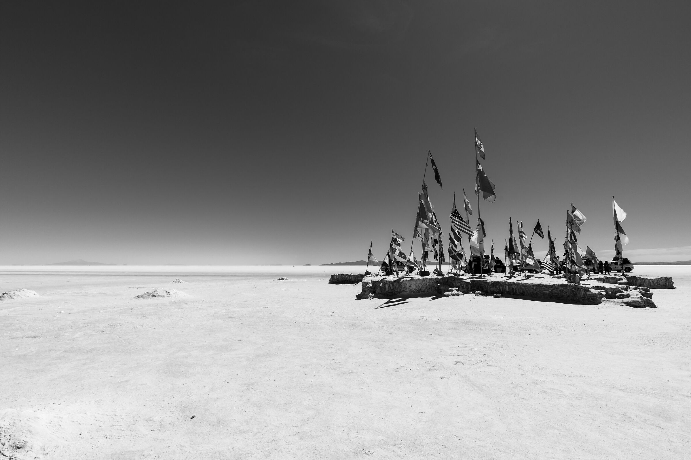 SALAR DE UYUNI - BANDIERE PLANL