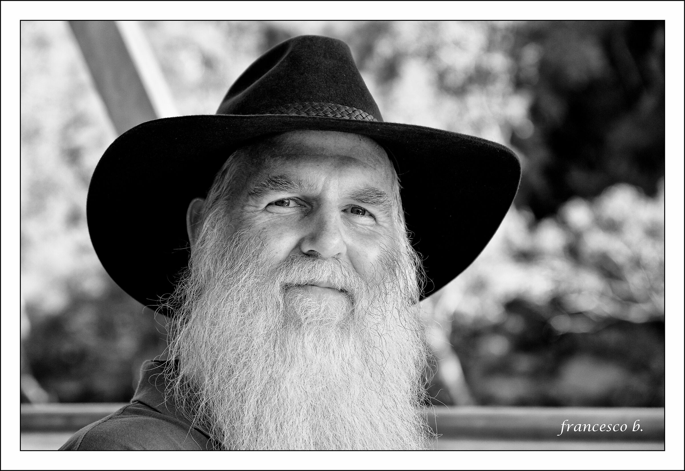 Ritratto di un australiano