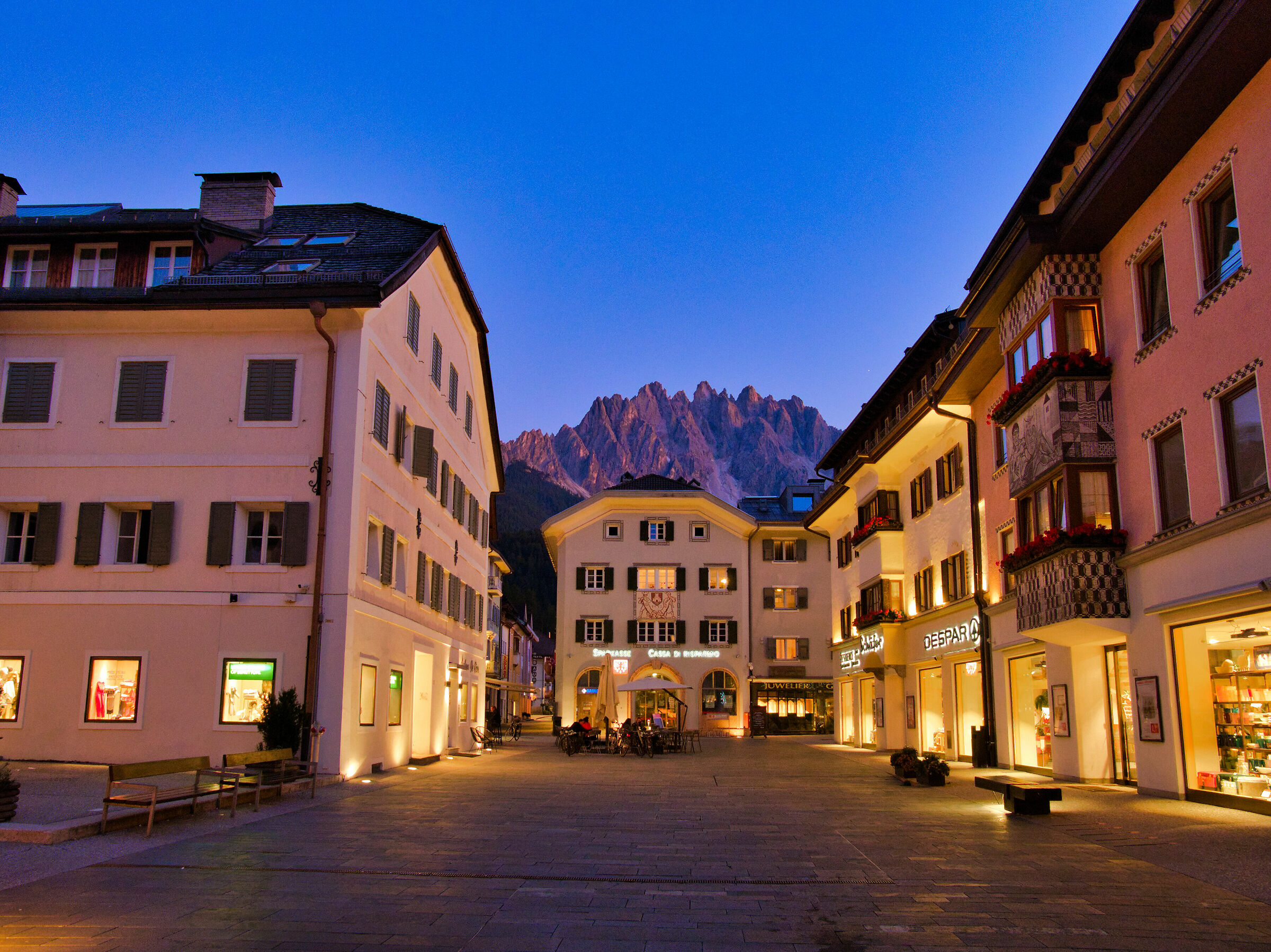 Blue time in San Candido