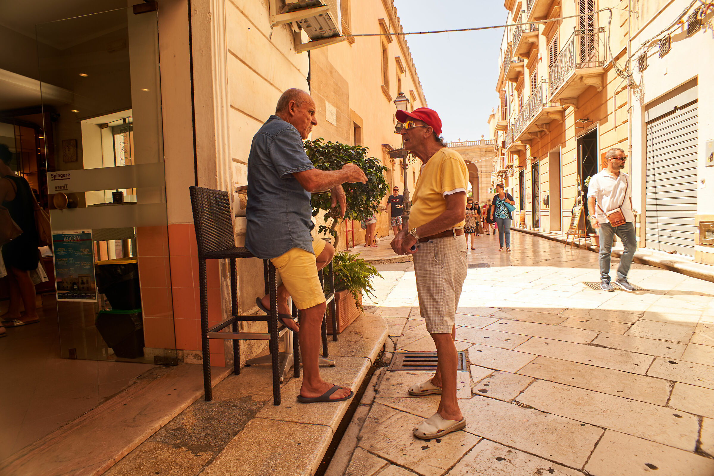 Marsala: colazione tra amici