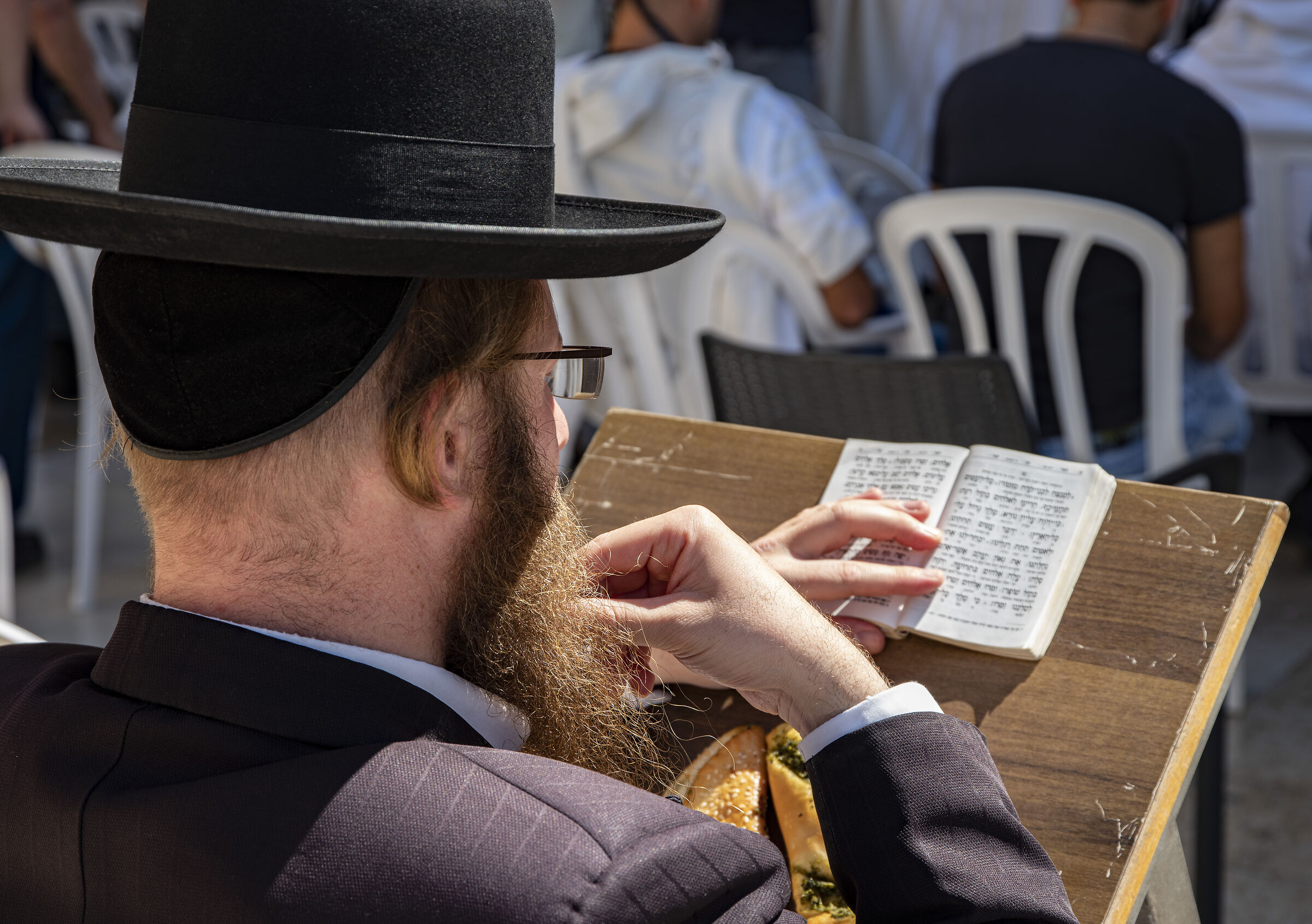 at the wall of tears