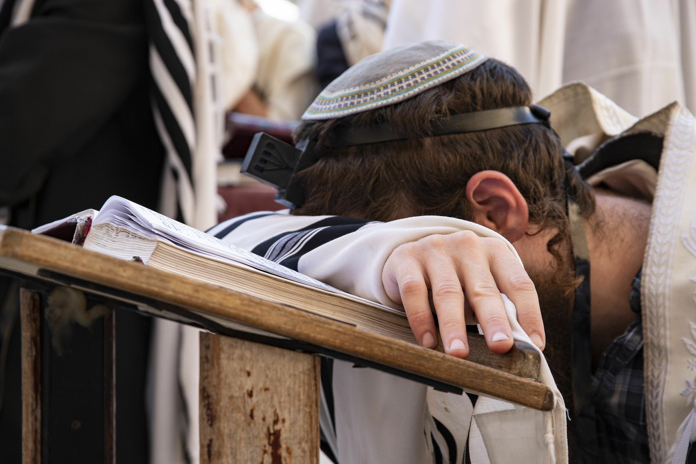 at the wall of tears