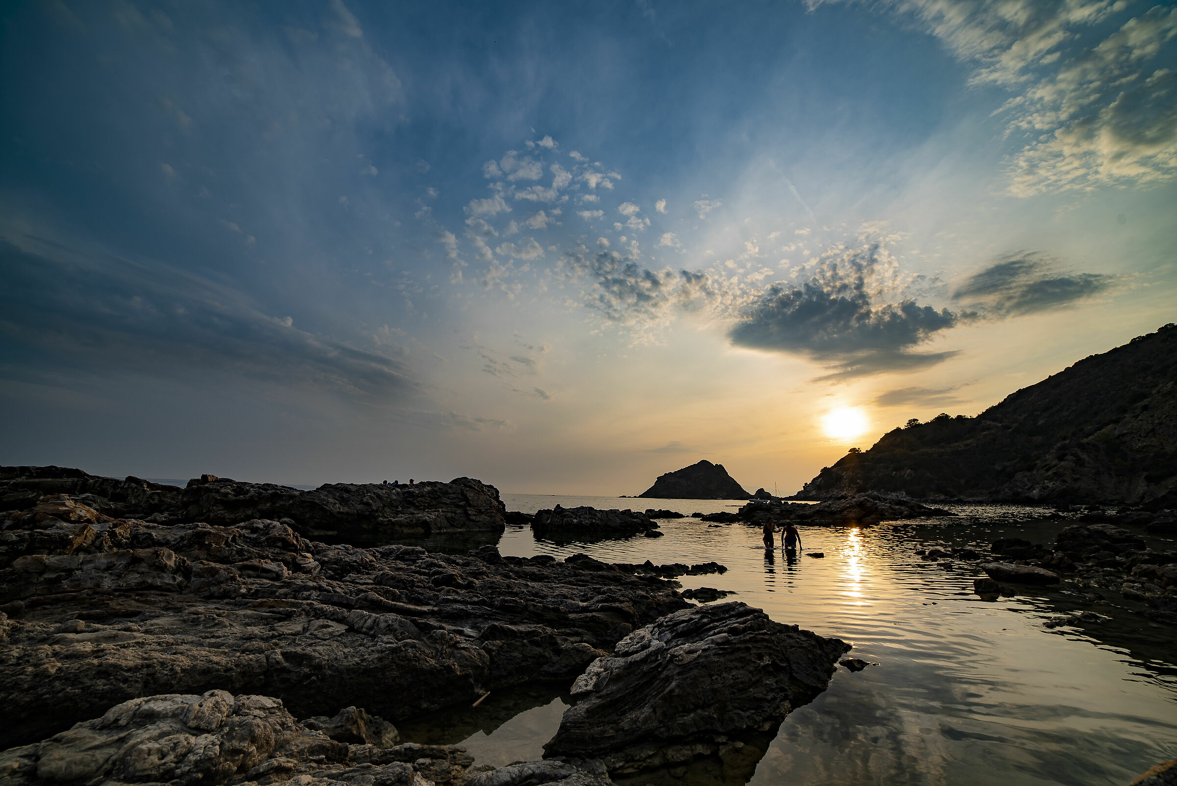 Tramonto all'Isola Rossa