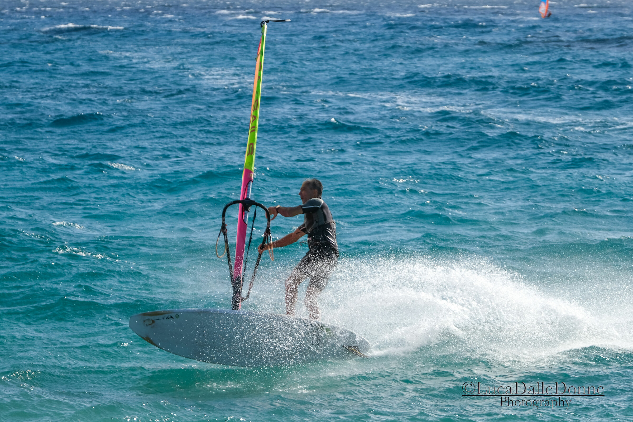 Windsurfing in Geremeas